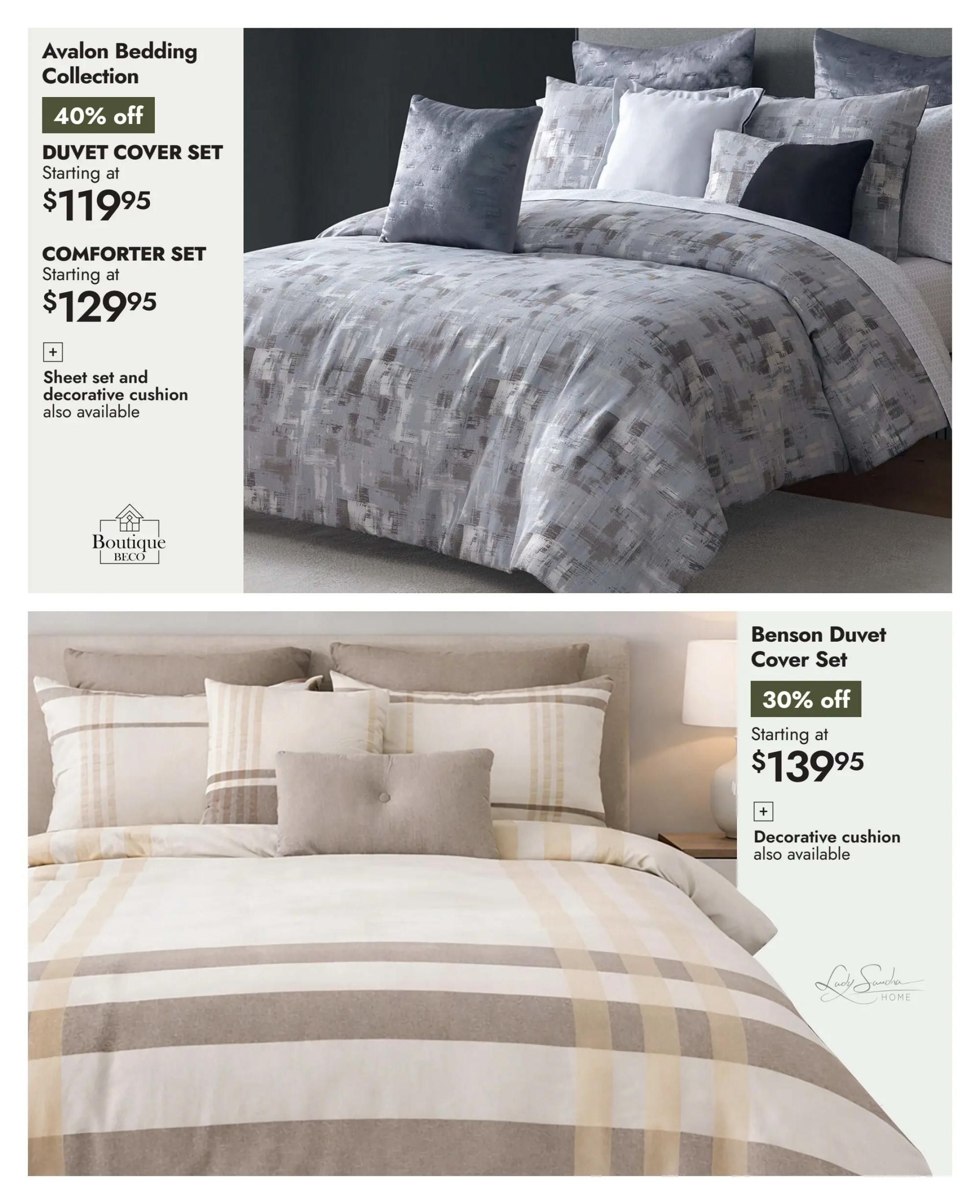 Linen Chest Flyer May 27 to June 21