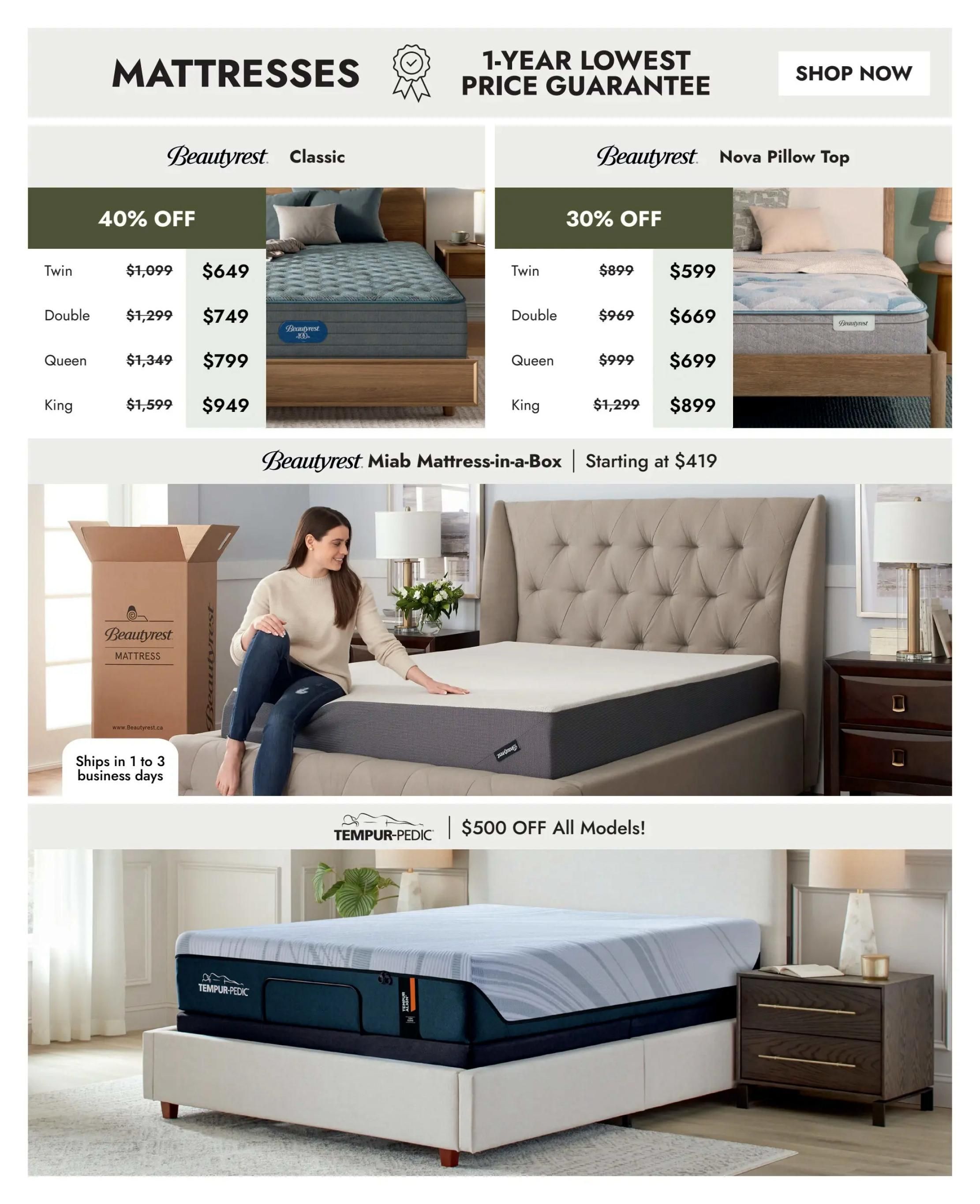 Linen Chest Flyer May 27 to June 21