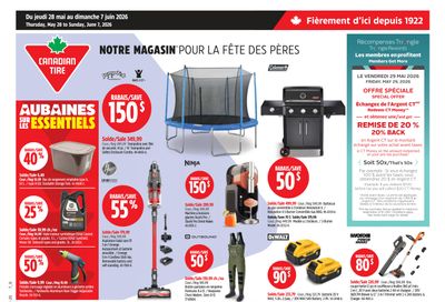 Canadian Tire (QC) Flyer May 28 to June 7