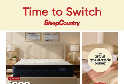 Sleep Country Flyer May 27 to June 2