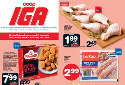 Coop IGA (QC) Flyer May 28 to June 3