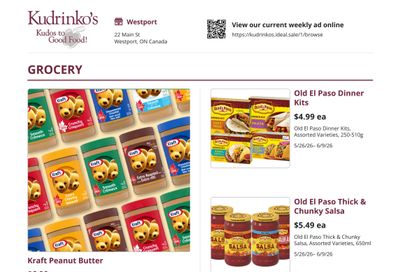 Kudrinko's Flyer May 26 to June 9