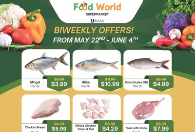 Food World Supermarket Flyer May 22 to June 4 