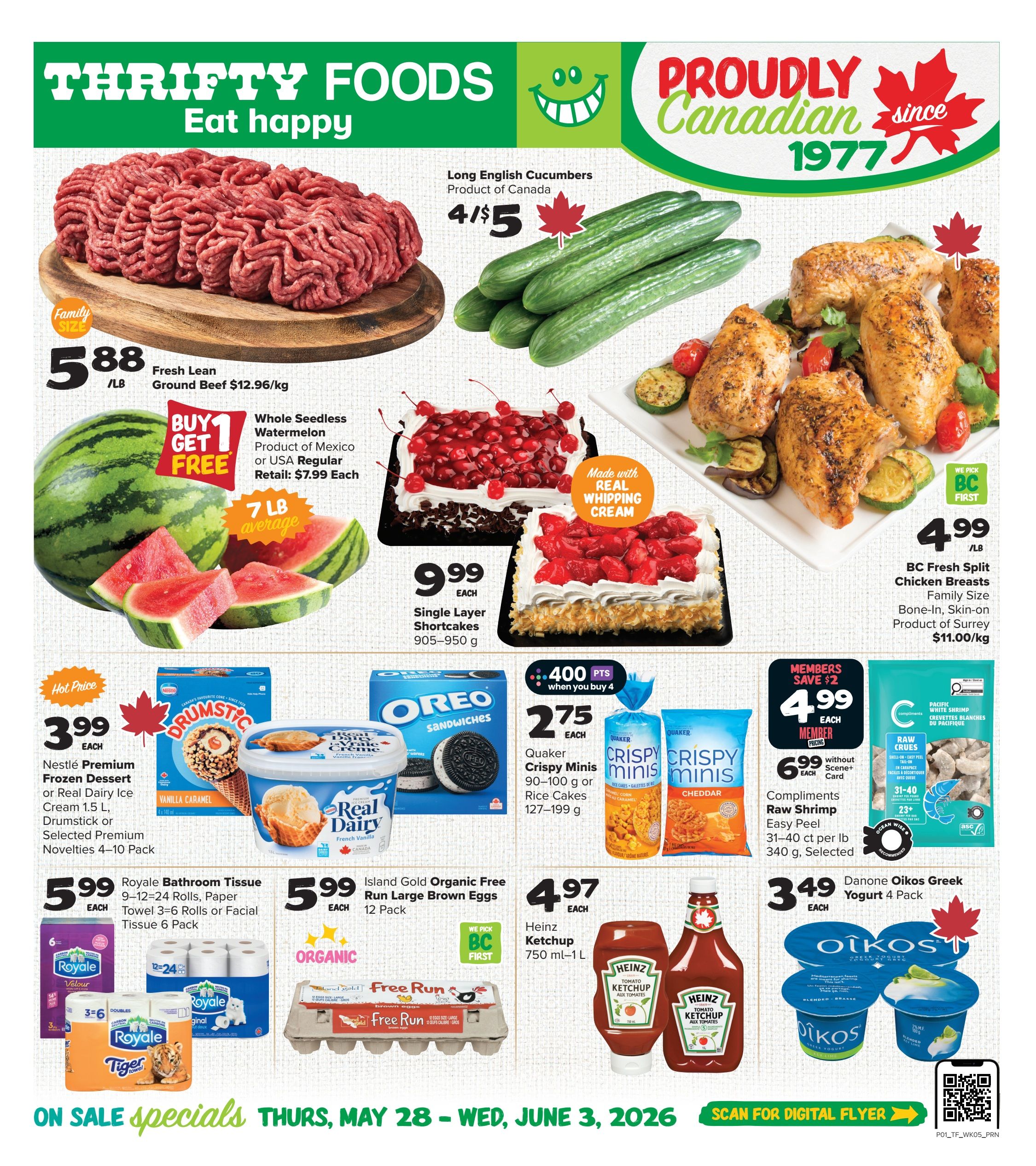 Thrifty Foods Flyer May 28 to June 3