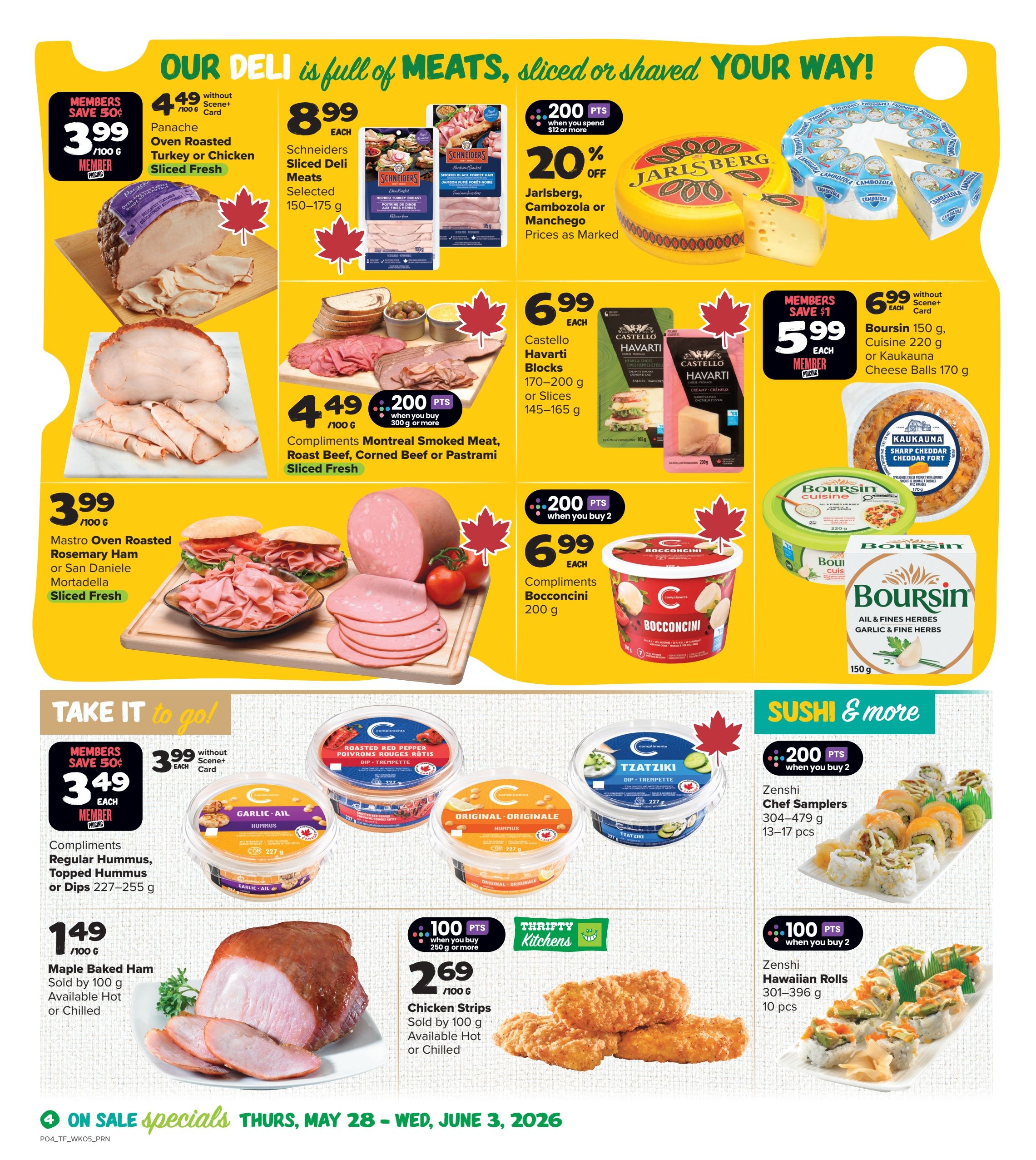 Thrifty Foods Flyer May 28 to June 3