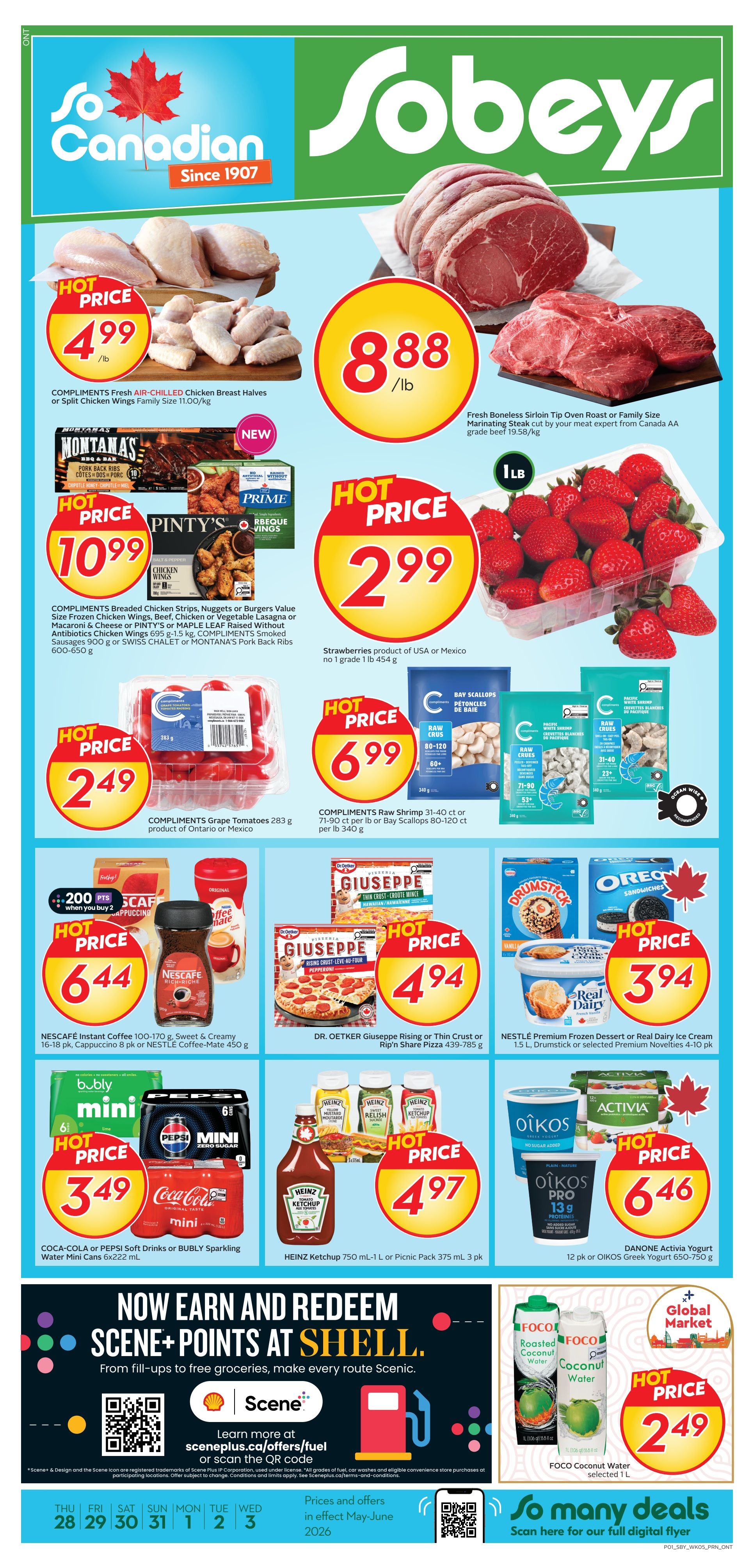 Sobeys (ON) Flyer May 28 to June 3