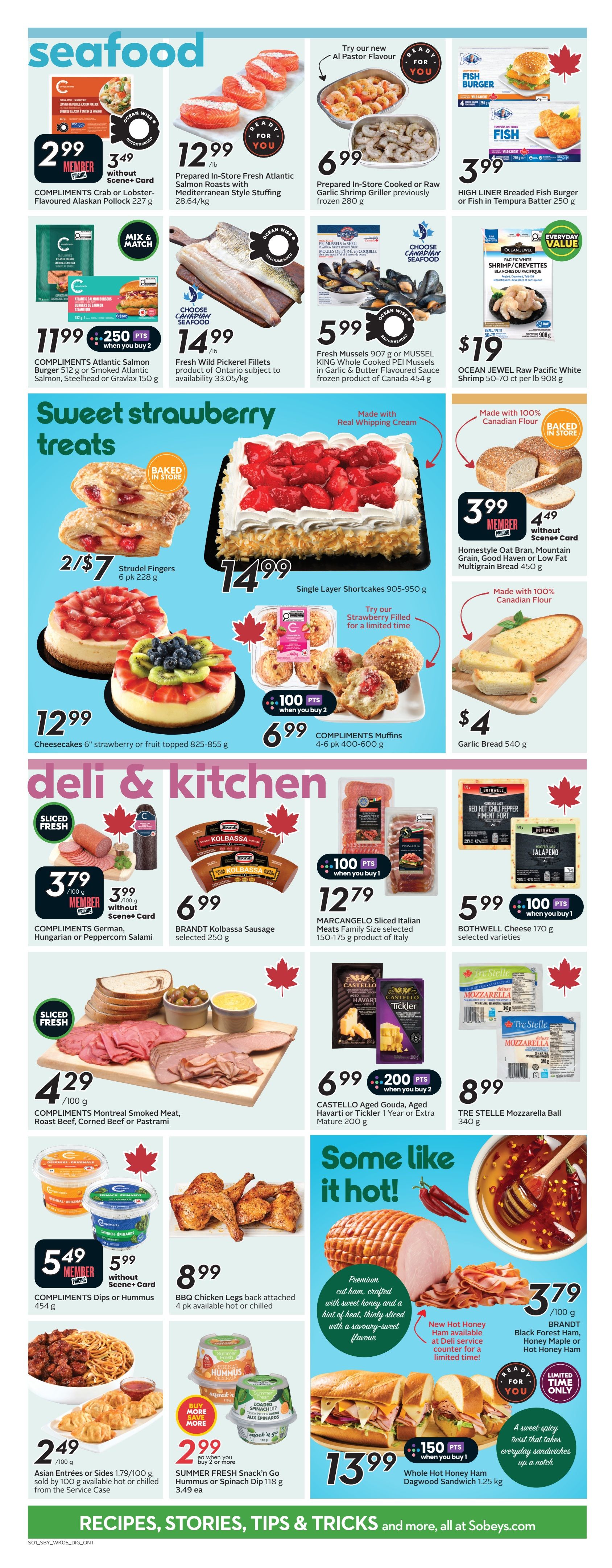 Sobeys (ON) Flyer May 28 to June 3