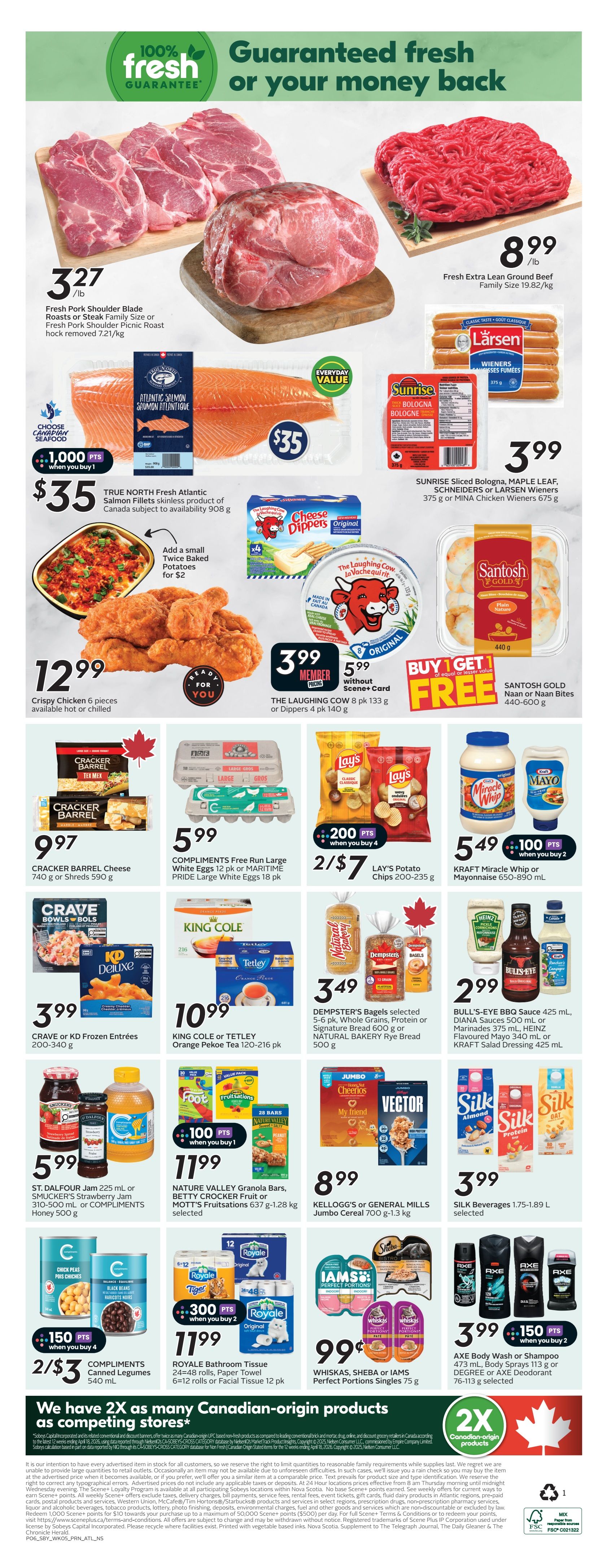Sobeys (Atlantic) Flyer May 28 to June 3