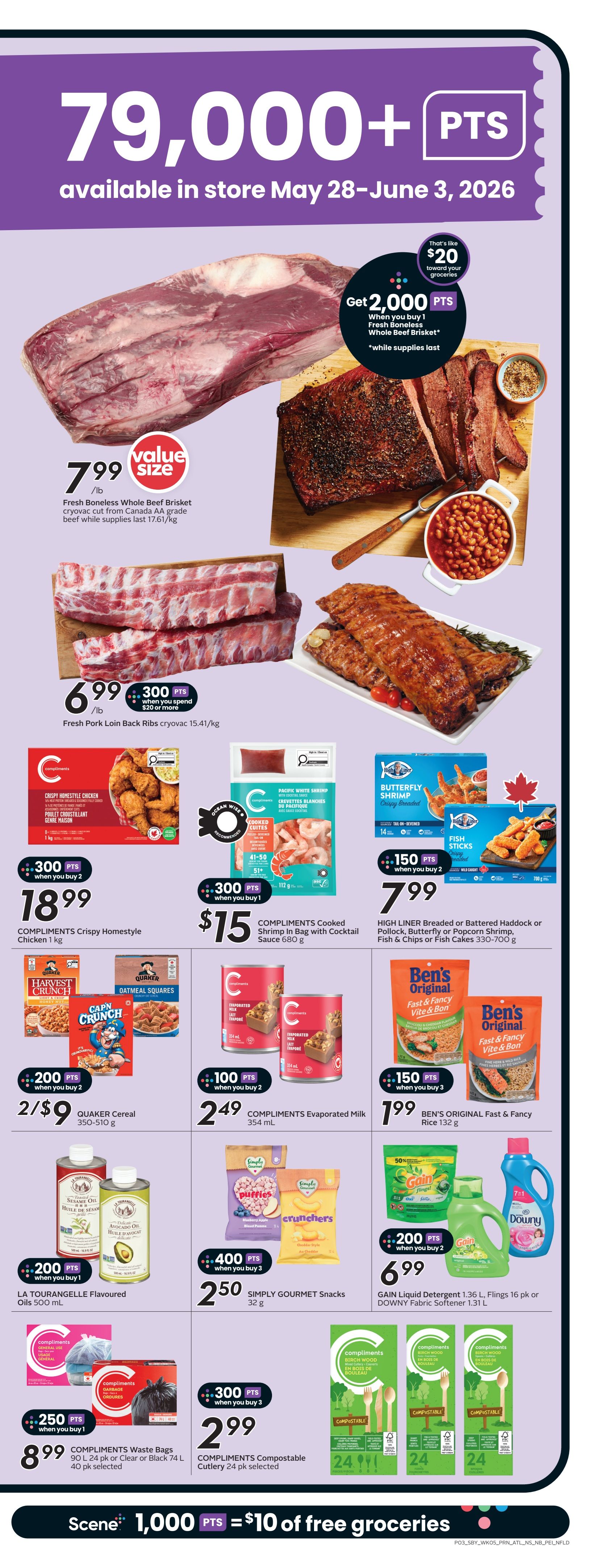 Sobeys (Atlantic) Flyer May 28 to June 3