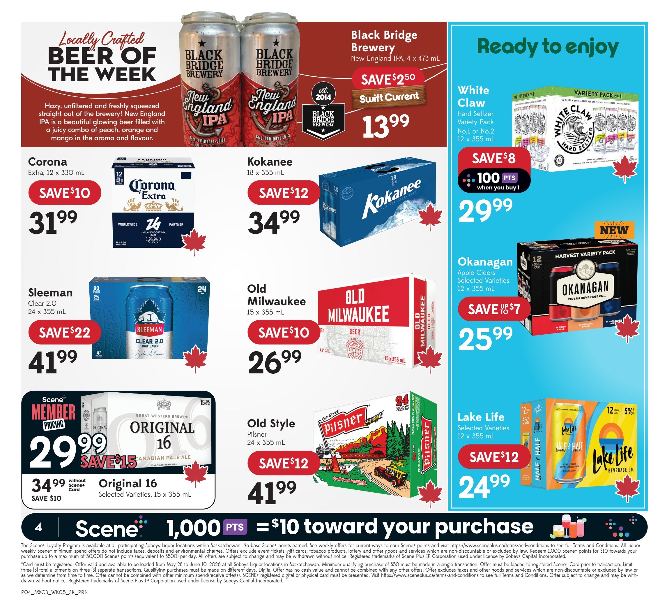 Sobeys (SK) SWCB Flyer May 28 to June 3
