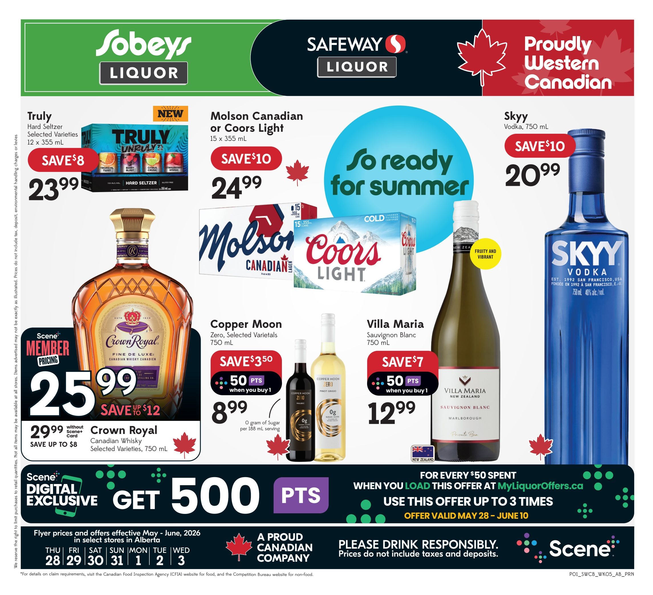Sobeys/Safeway (AB) SWCB Flyer May 28 to June 3
