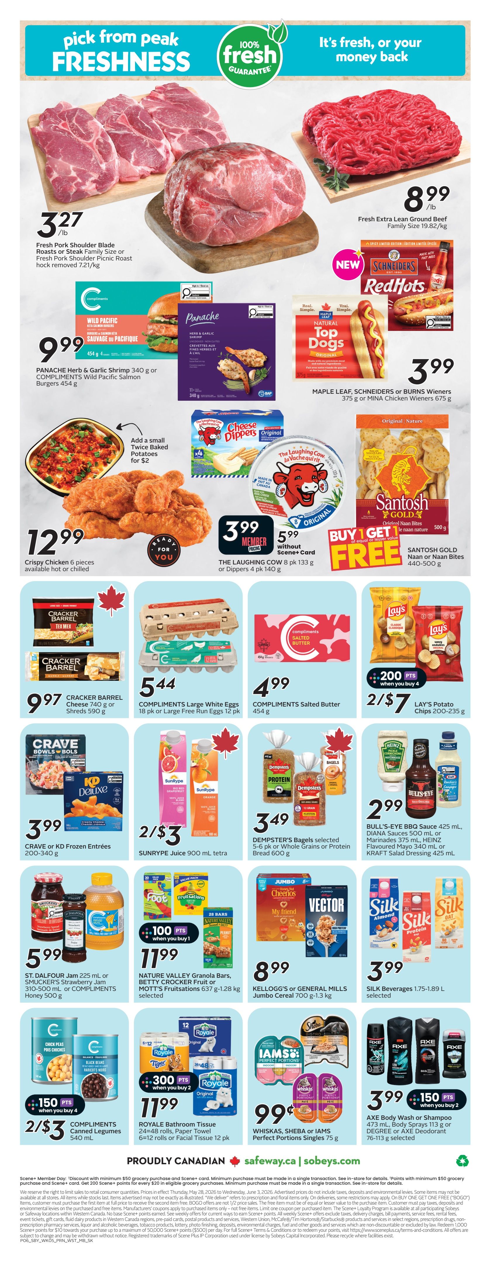 Sobeys/Safeway (SK & MB) Flyer May 28 to June 3