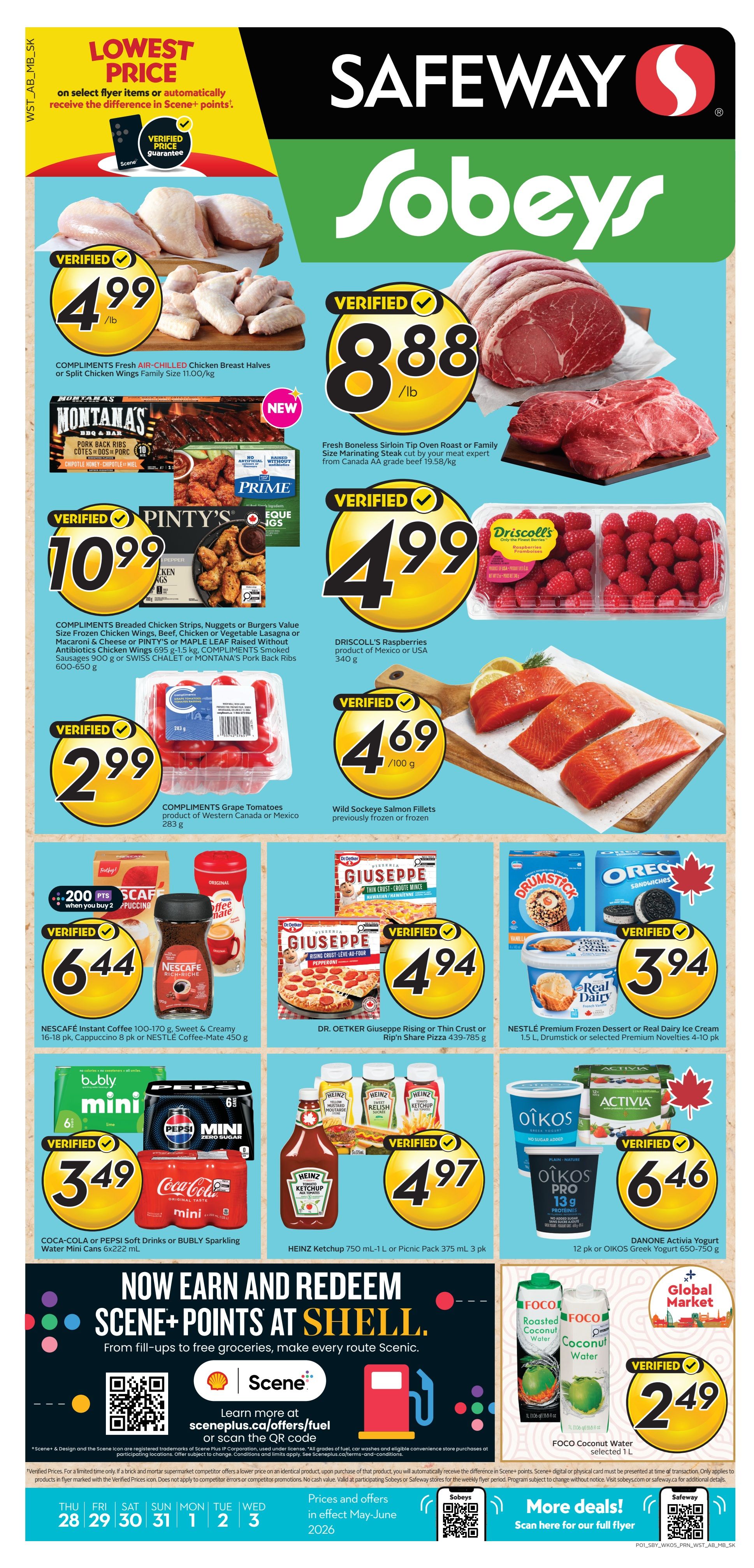Sobeys/Safeway (AB) Flyer May 28 to June 3