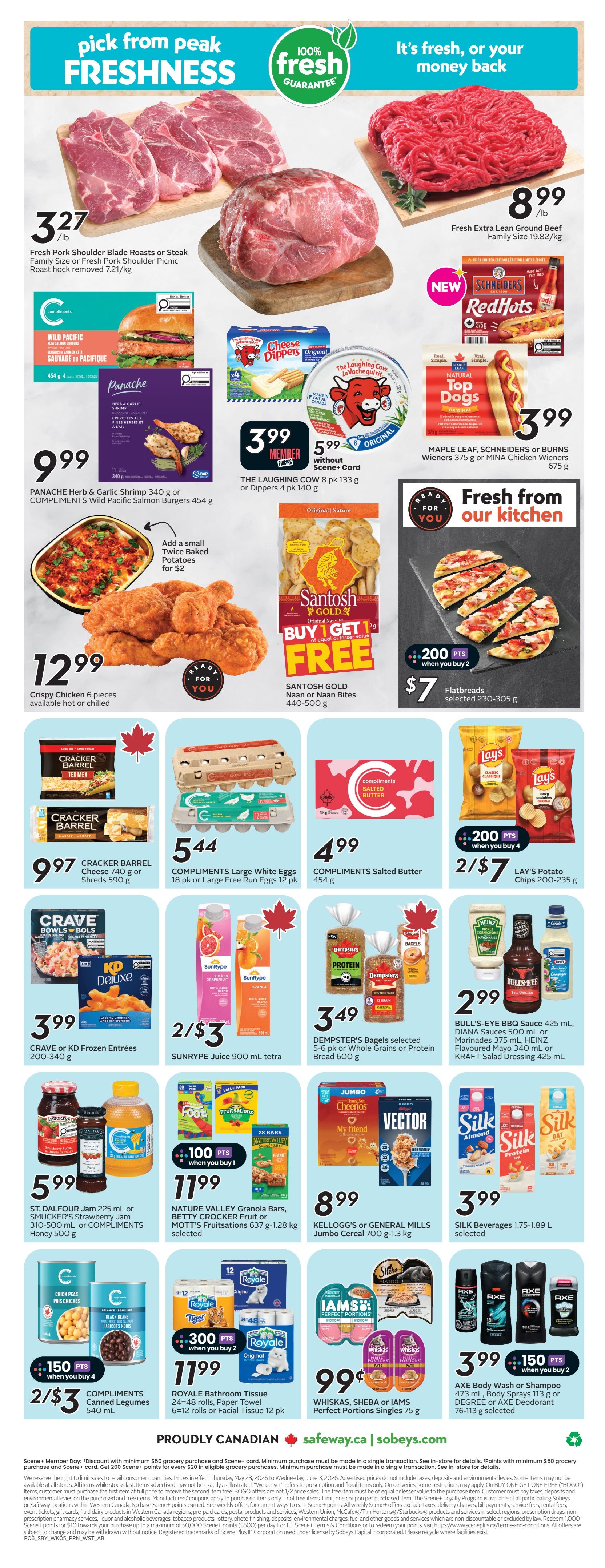 Sobeys/Safeway (AB) Flyer May 28 to June 3
