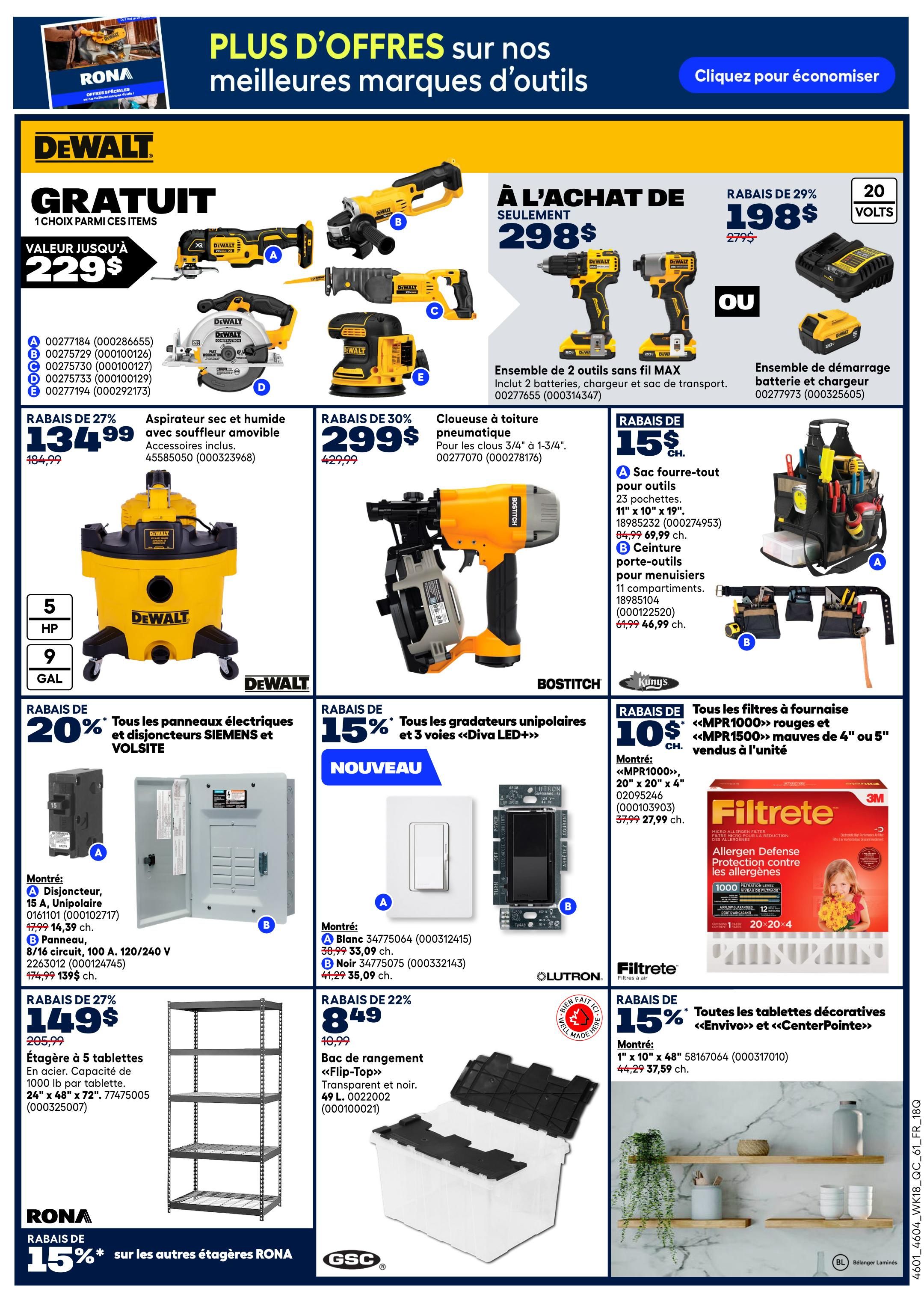 Rona & Rona+ (QC) Flyer May 28 to June 3