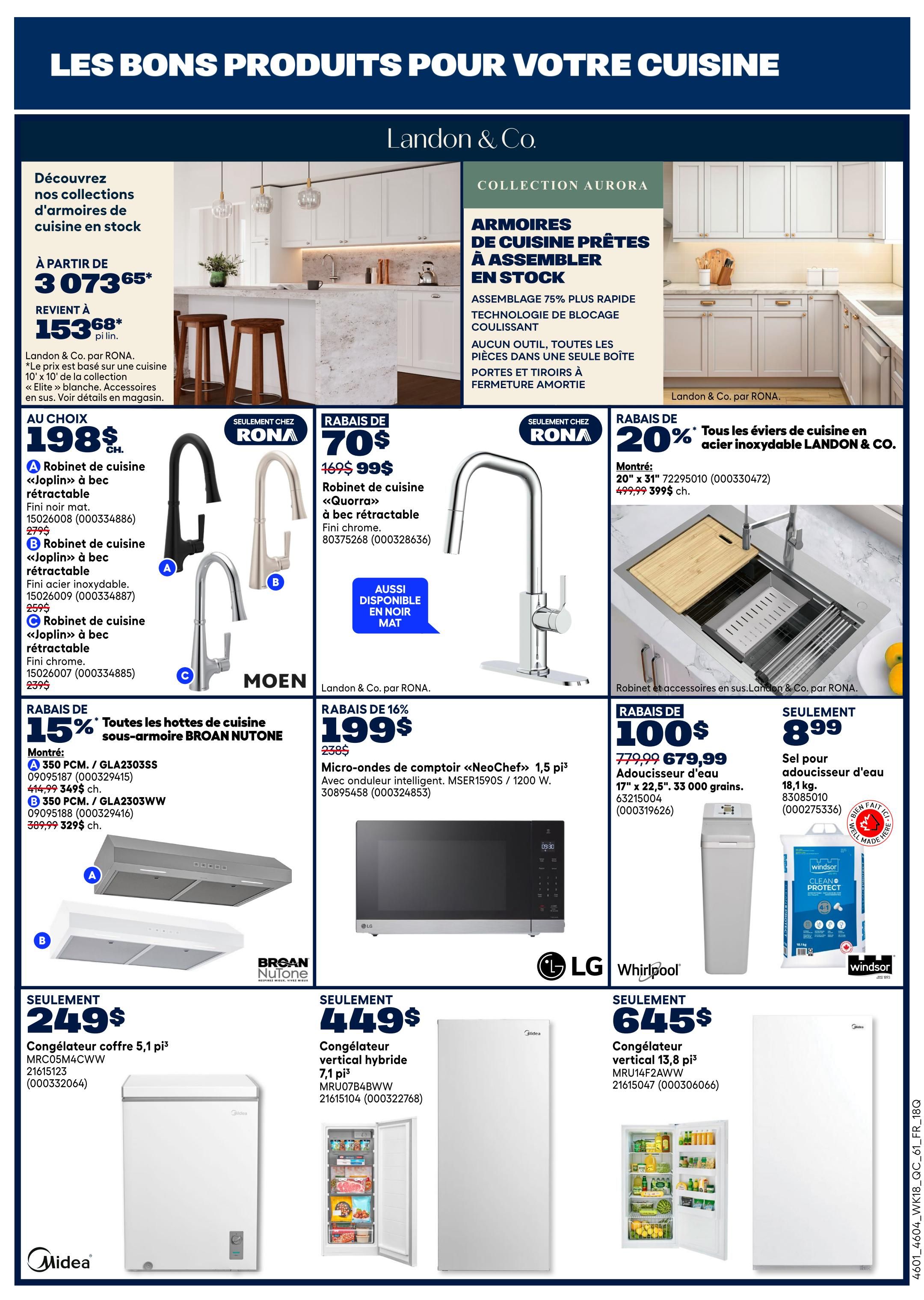 Rona & Rona+ (QC) Flyer May 28 to June 3