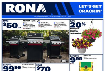 Rona & Rona+ (ON) Flyer May 28 to June 3