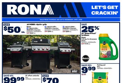 Rona & Rona+ (Atlantic) Flyer May 28 to June 3