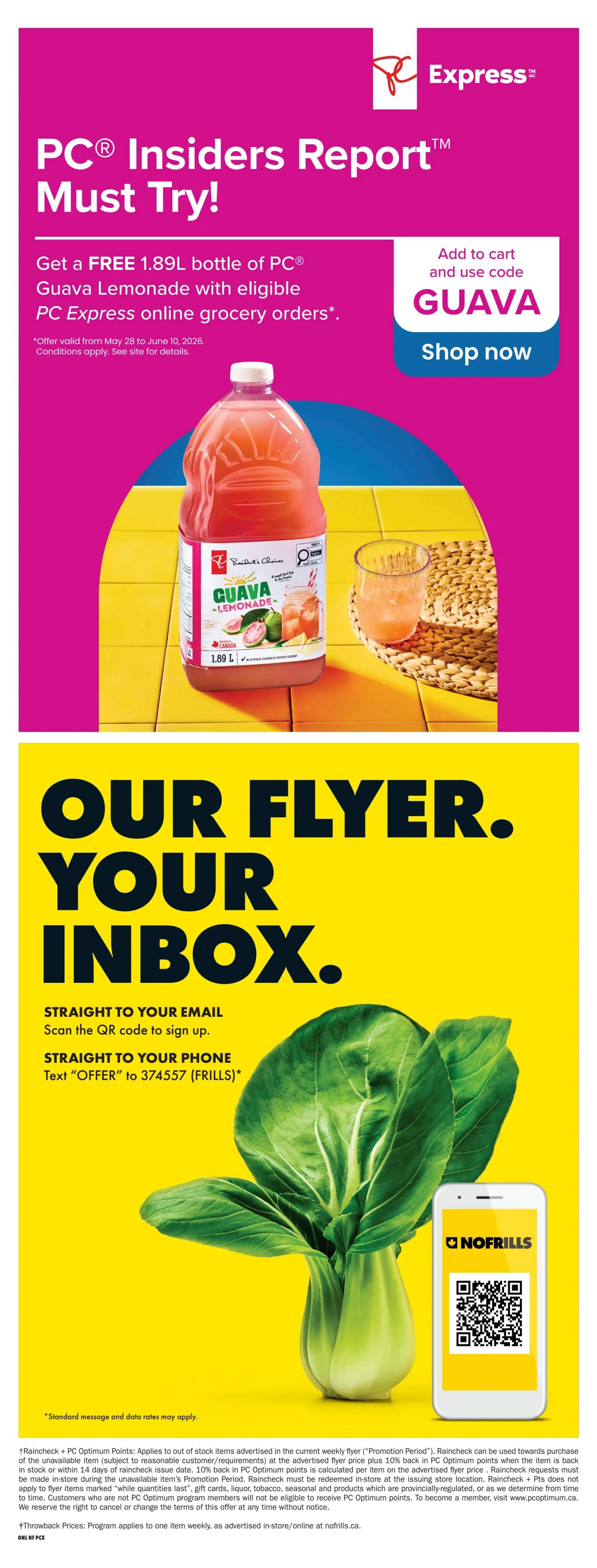 No Frills (West) Flyer May 28 to June 3