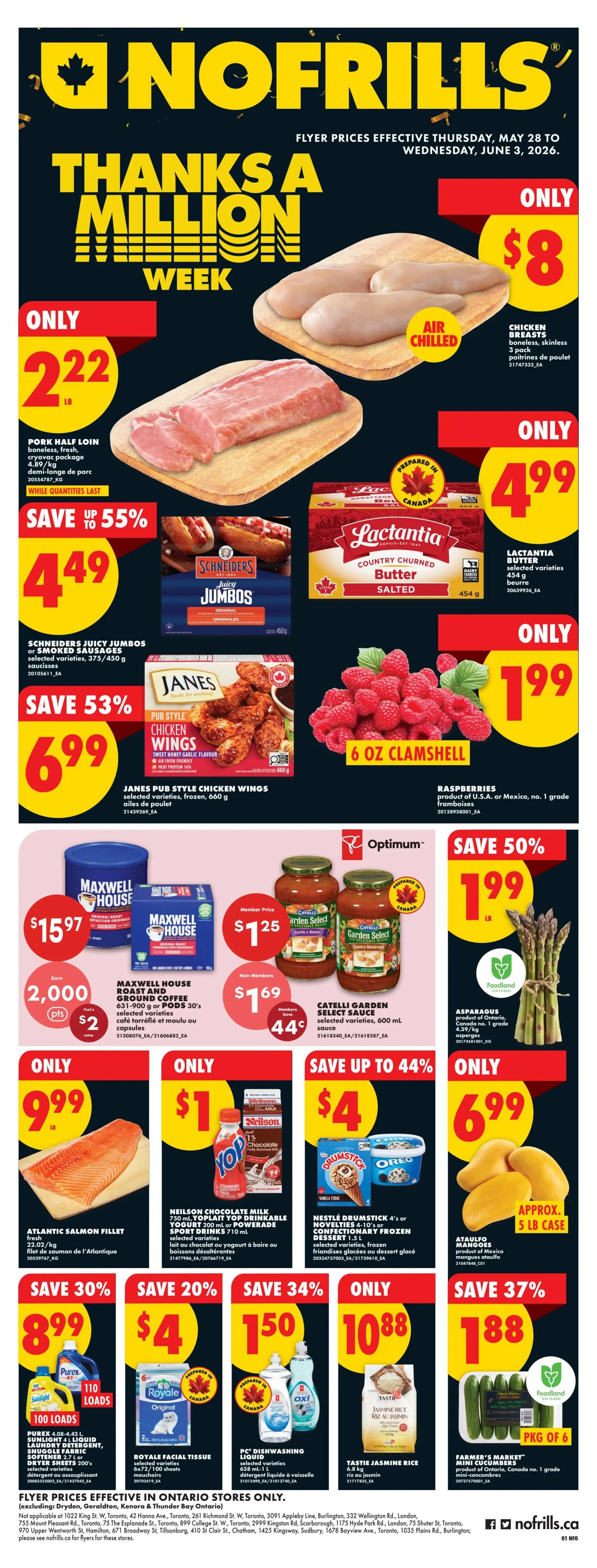 No Frills (ON) Flyer May 28 to June 3