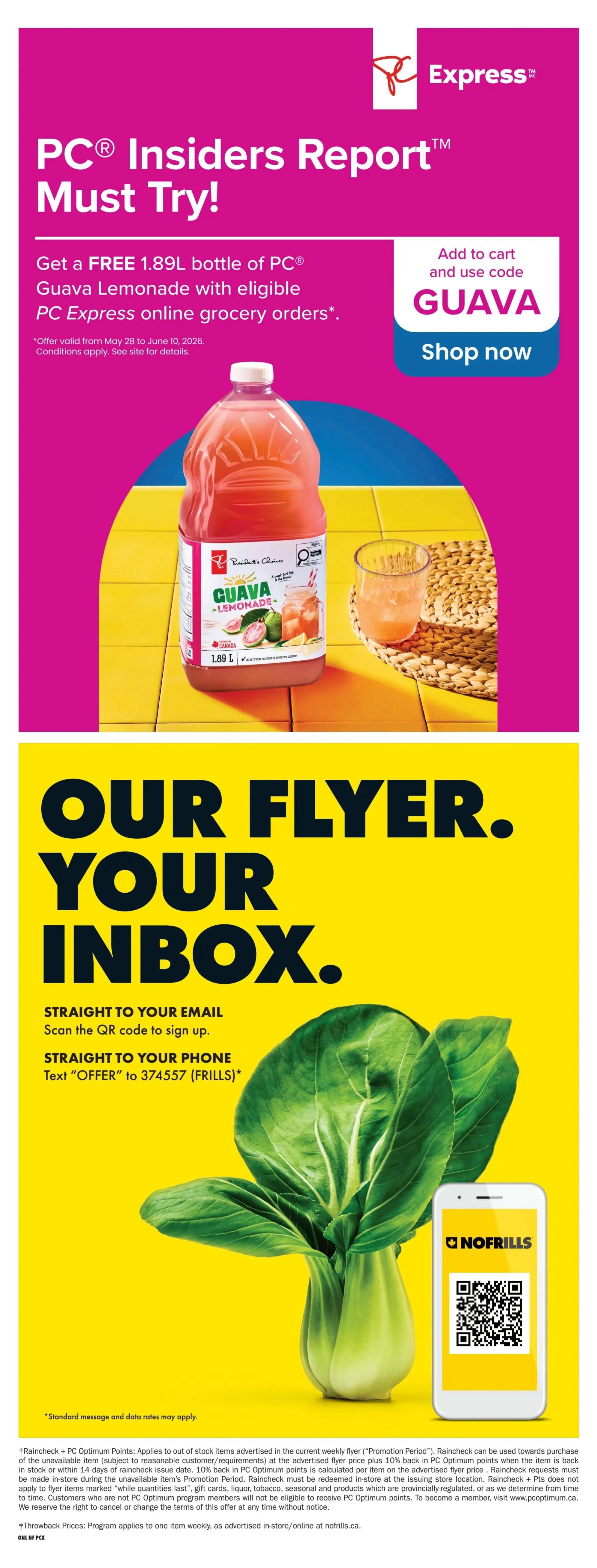 No Frills (ON) Flyer May 28 to June 3