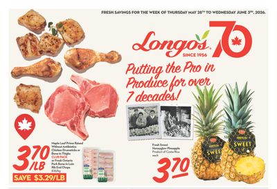 Longo's Flyer May 28 to June 3