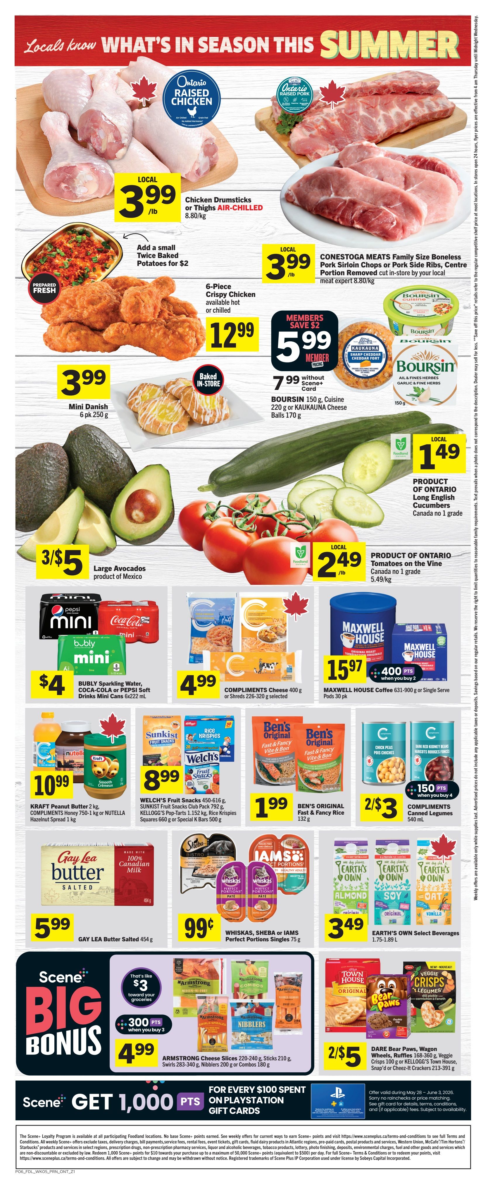 Foodland (ON) Flyer May 28 to June 3