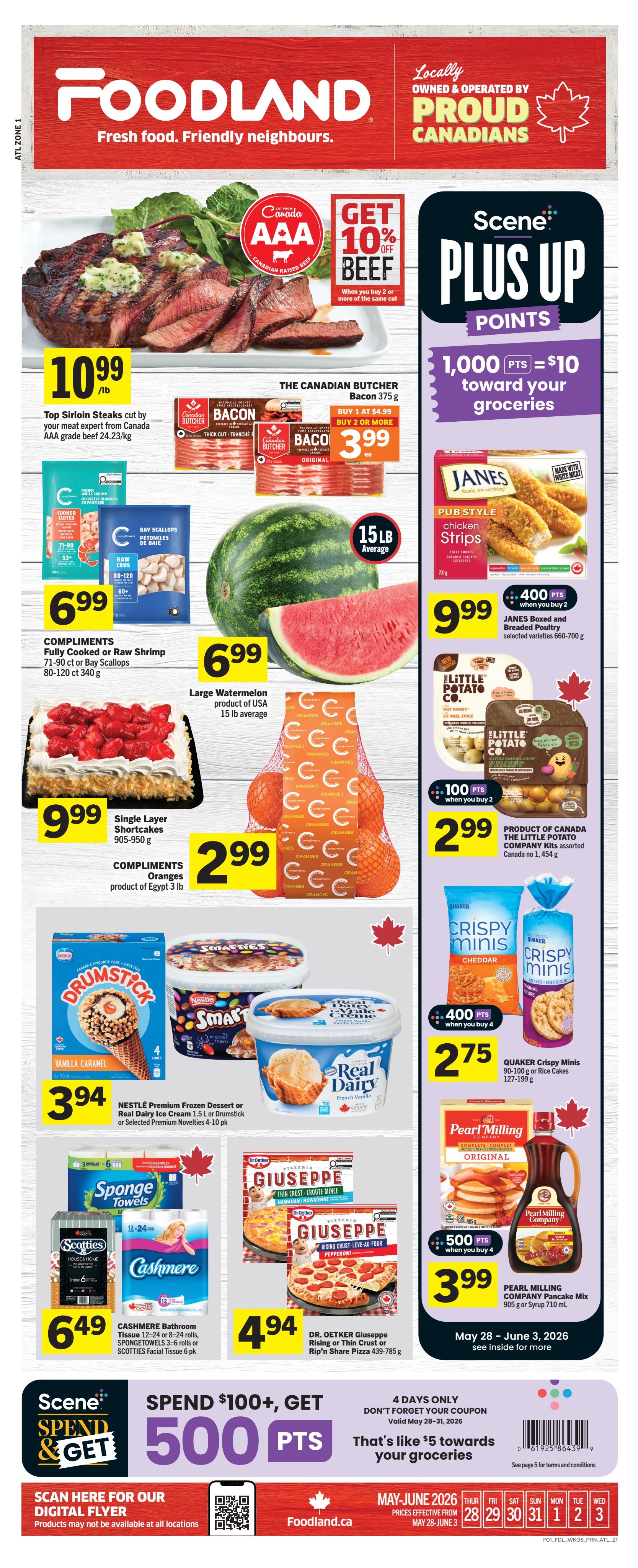 Foodland (Atlantic) Flyer May 28 to June 3