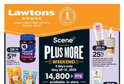 Lawtons Drugs (NB, NL) Flyer May 29 to June 4