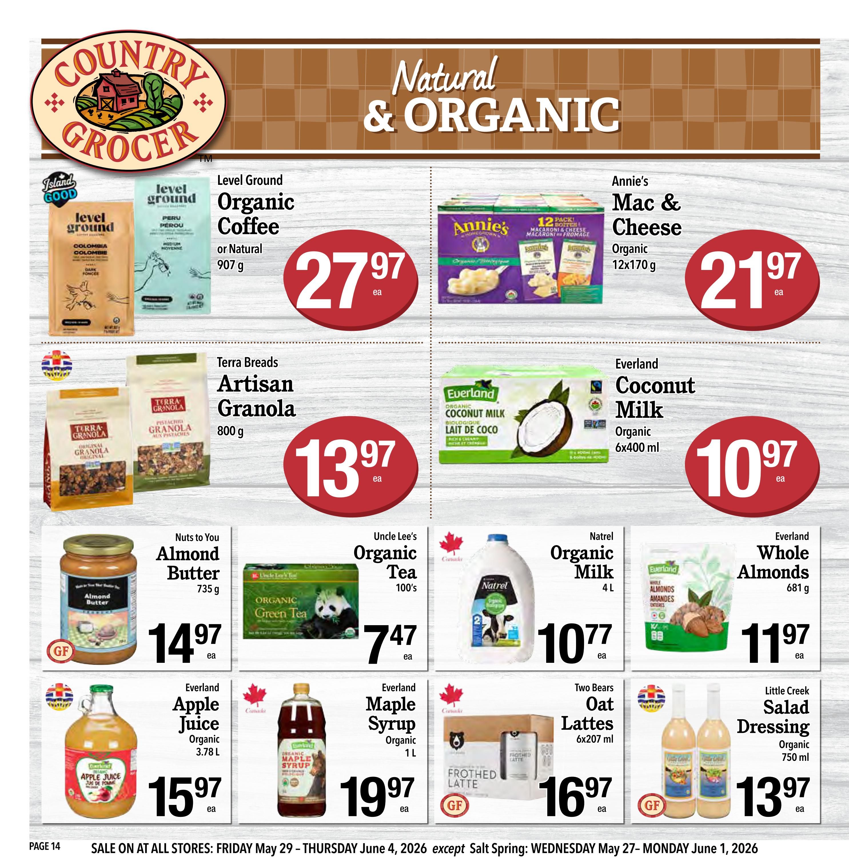 Country Grocer Flyer May 29 to June 4