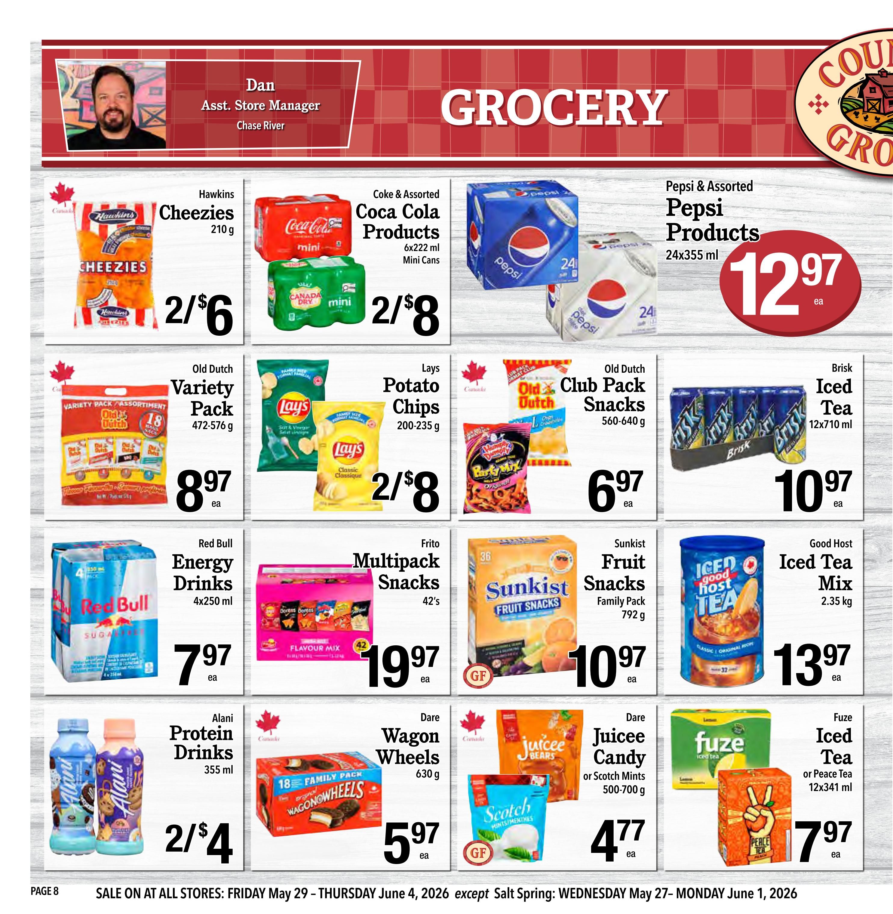 Country Grocer Flyer May 29 to June 4