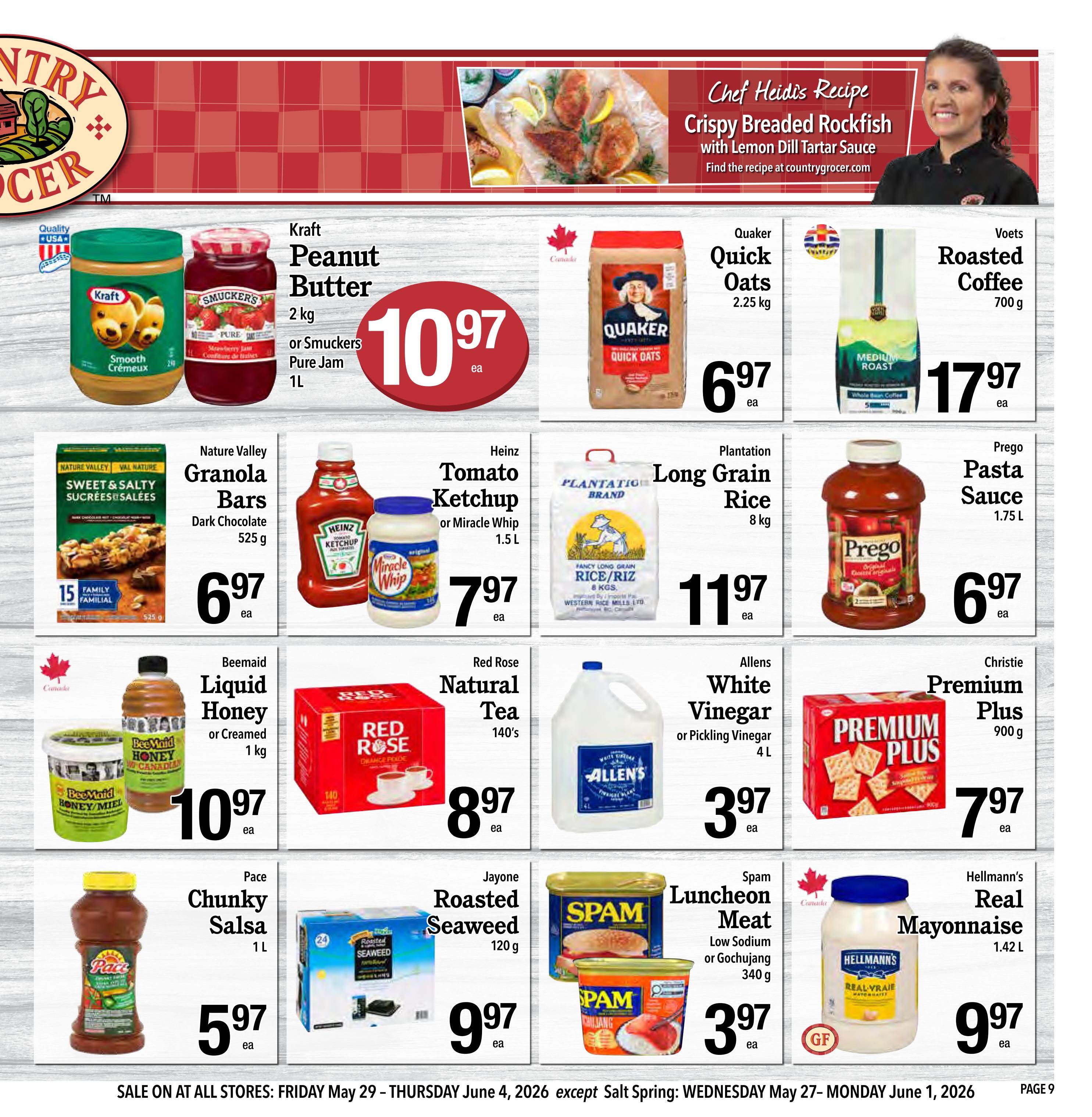 Country Grocer Flyer May 29 to June 4