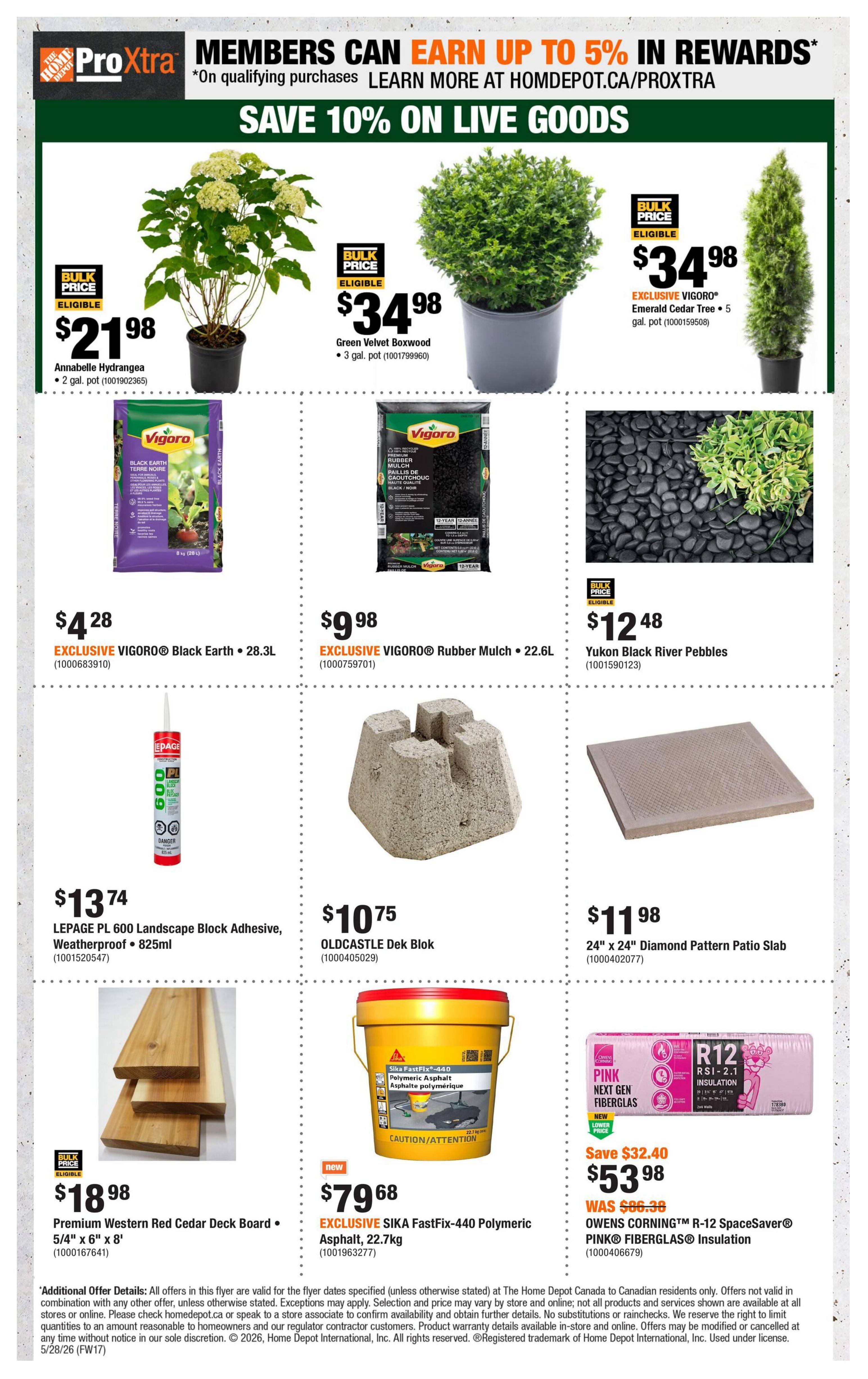 Home Depot (ON) Flyer May 28 to June 10