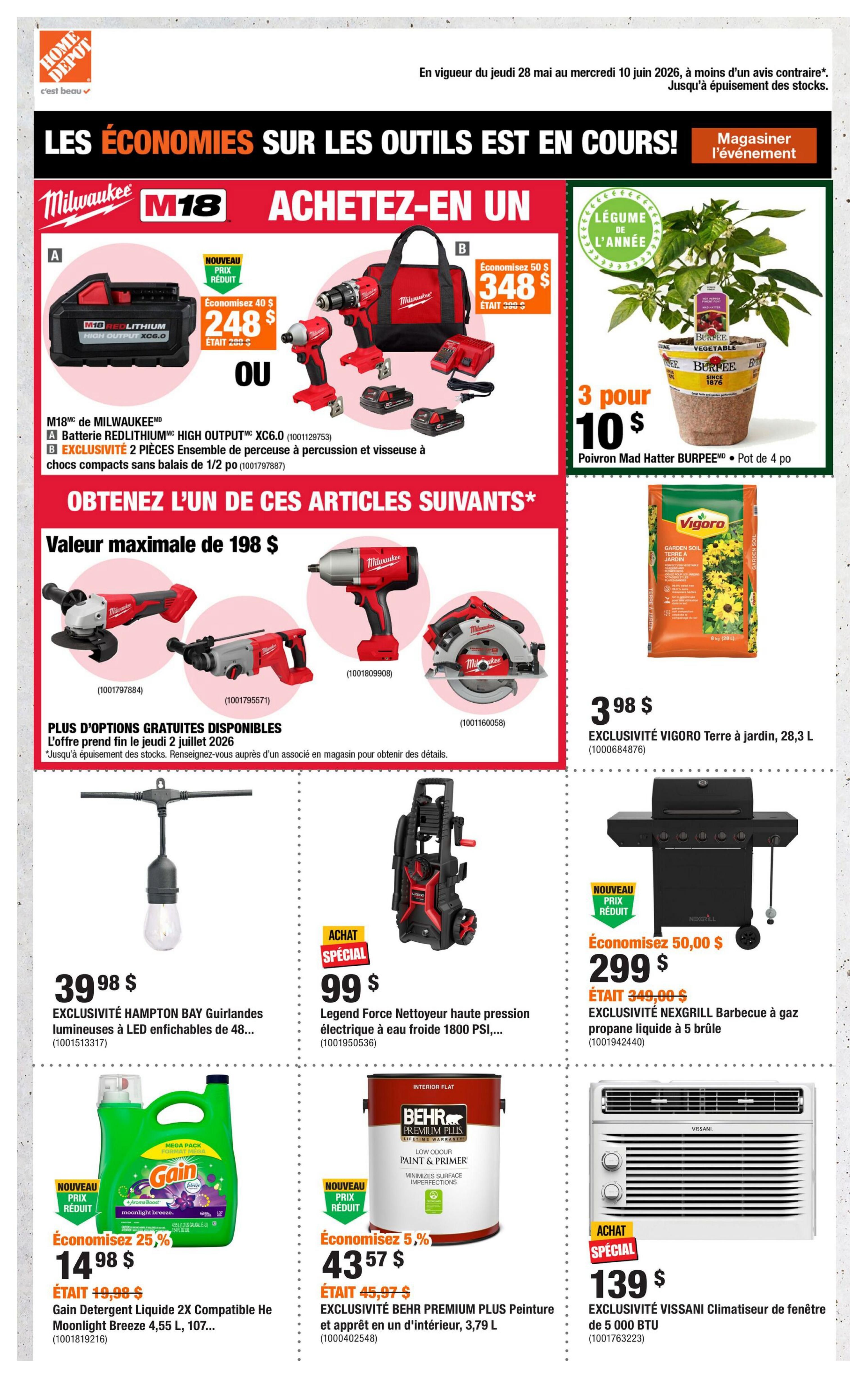 Home Depot (QC) Flyer May 28 to June 10
