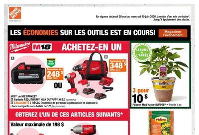 Home Depot (QC) Flyer May 28 to June 10