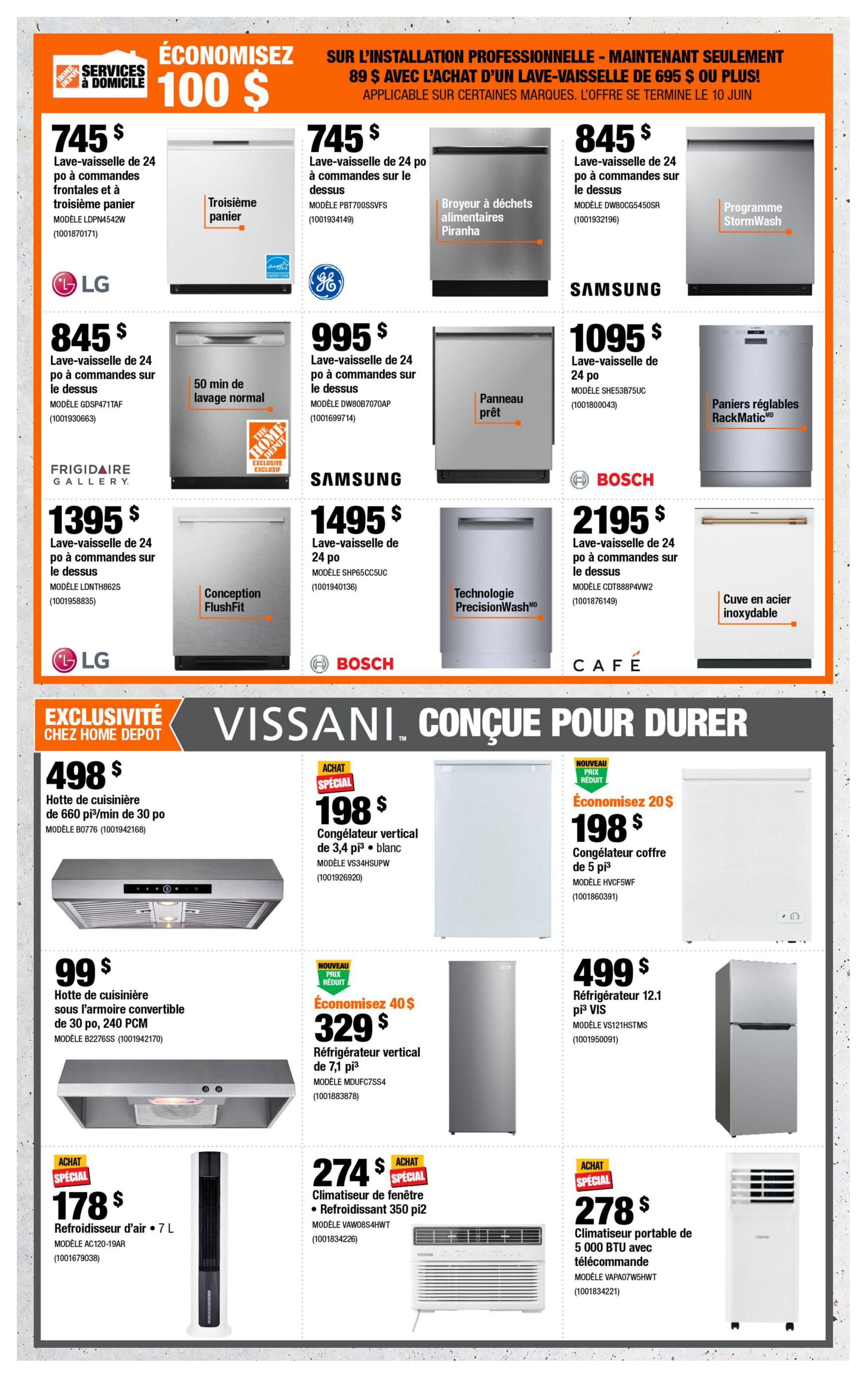 Home Depot (QC) Flyer May 28 to June 10