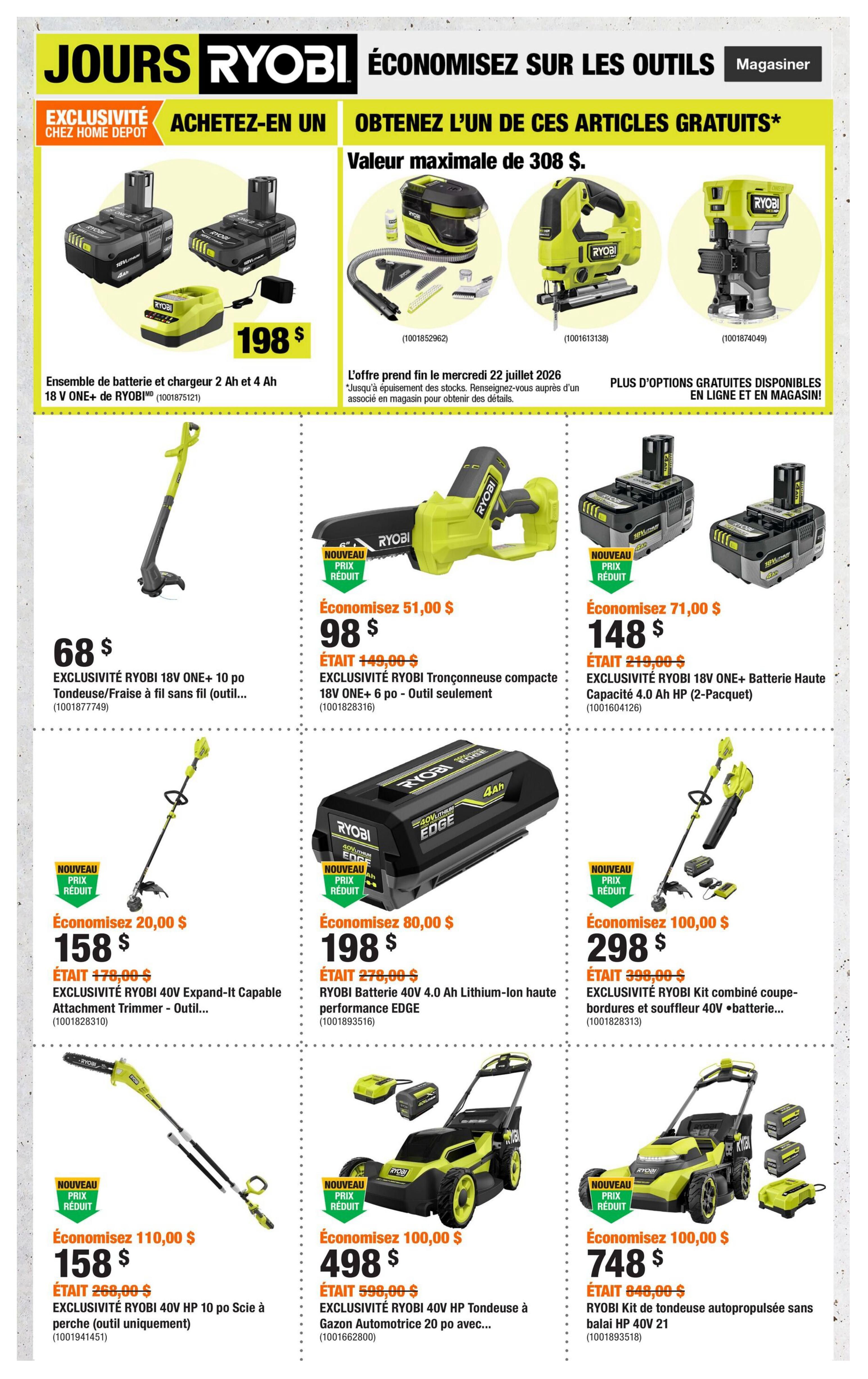 Home Depot (QC) Flyer May 28 to June 10
