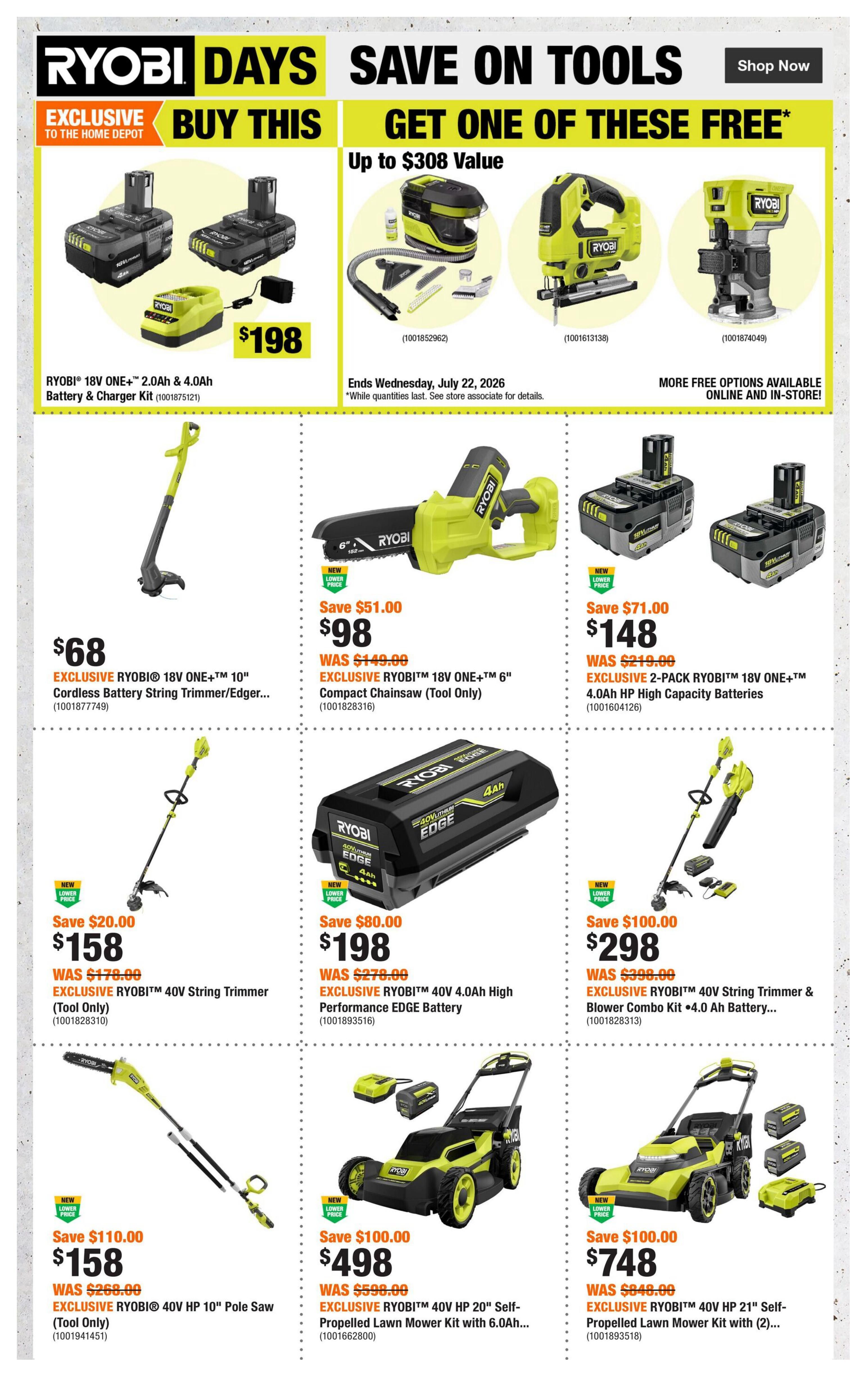 Home Depot (Atlantic) Flyer May 28 to June 10