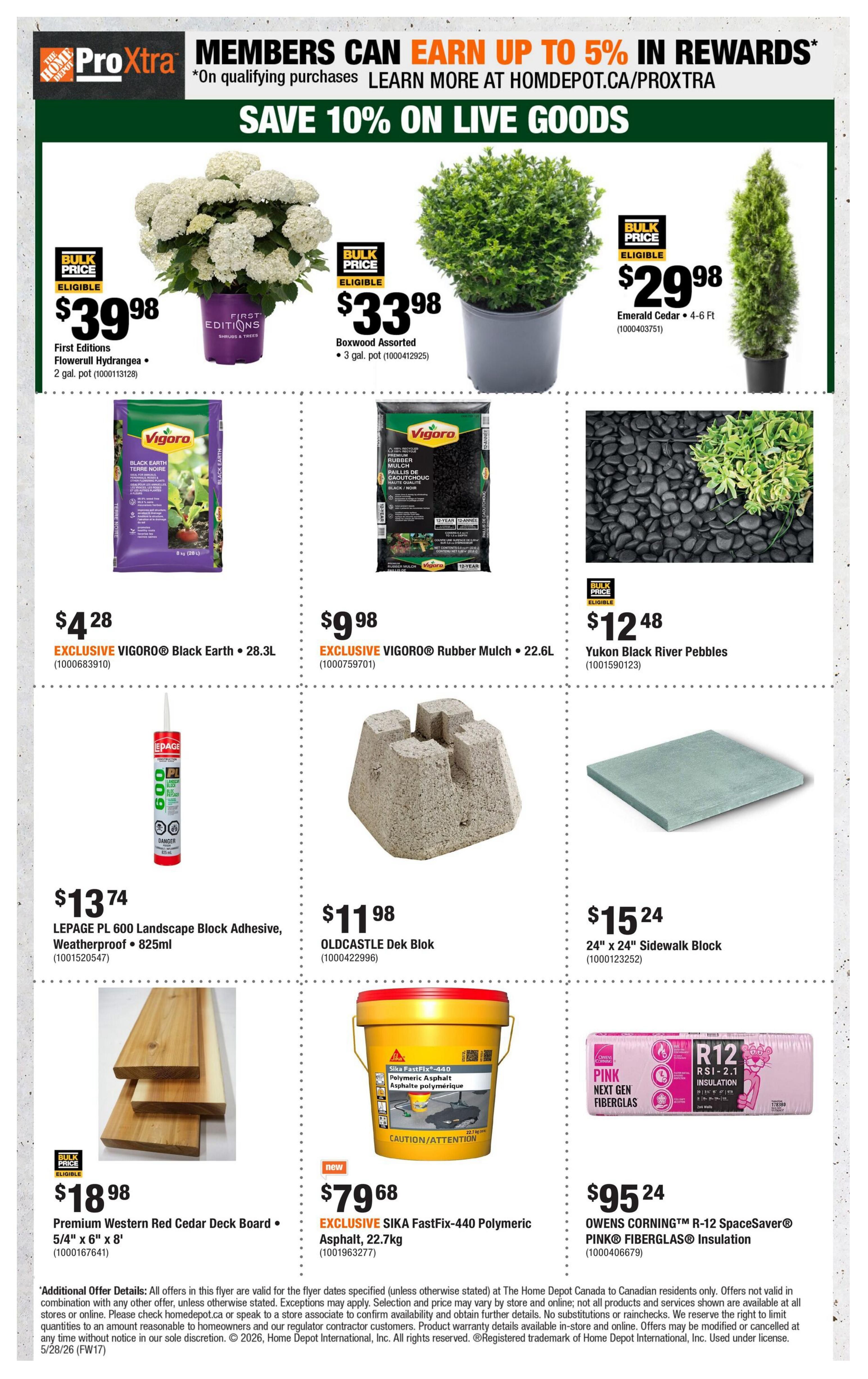 Home Depot (BC) Flyer May 28 to June 10