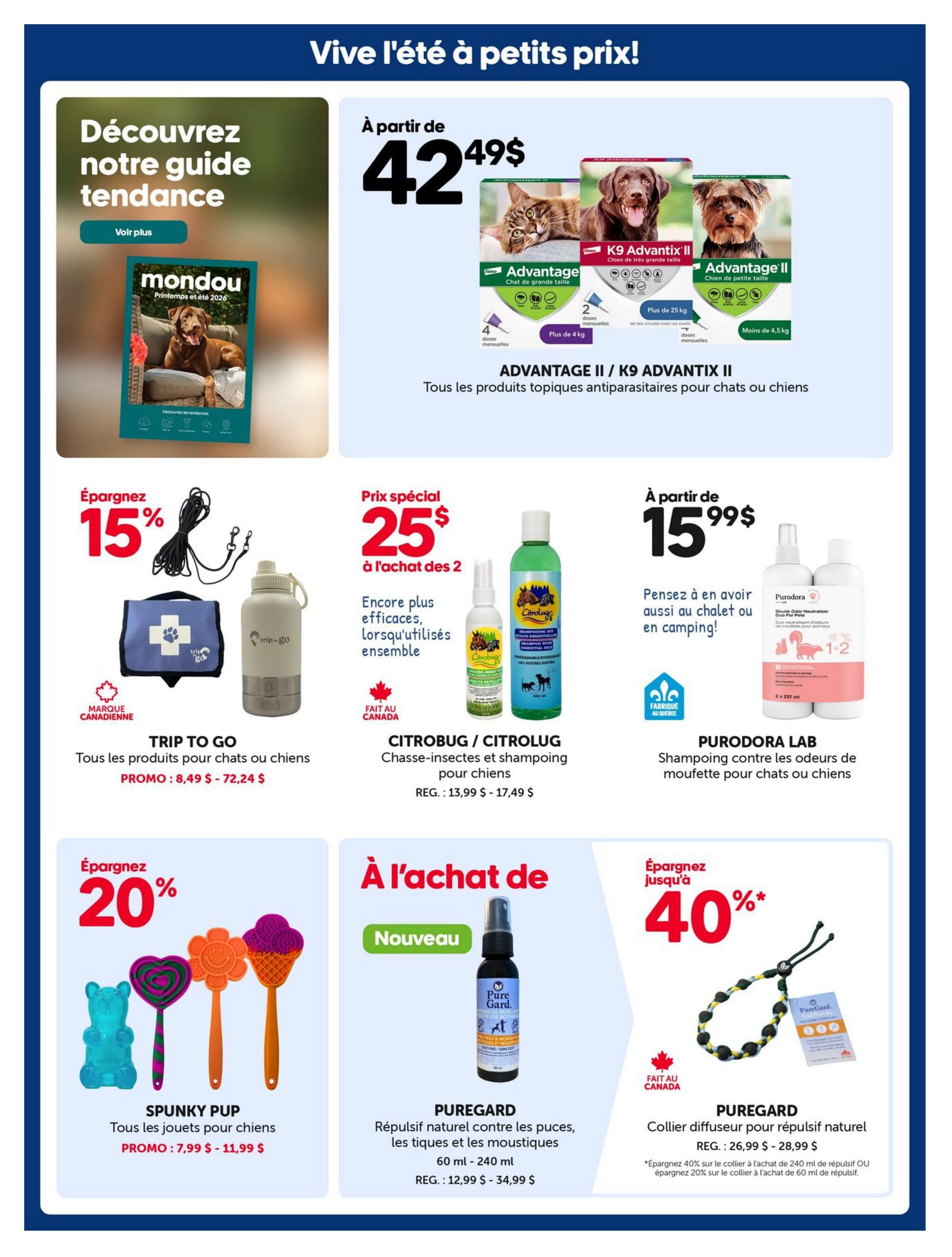 Mondou Flyer May 28 to June 10