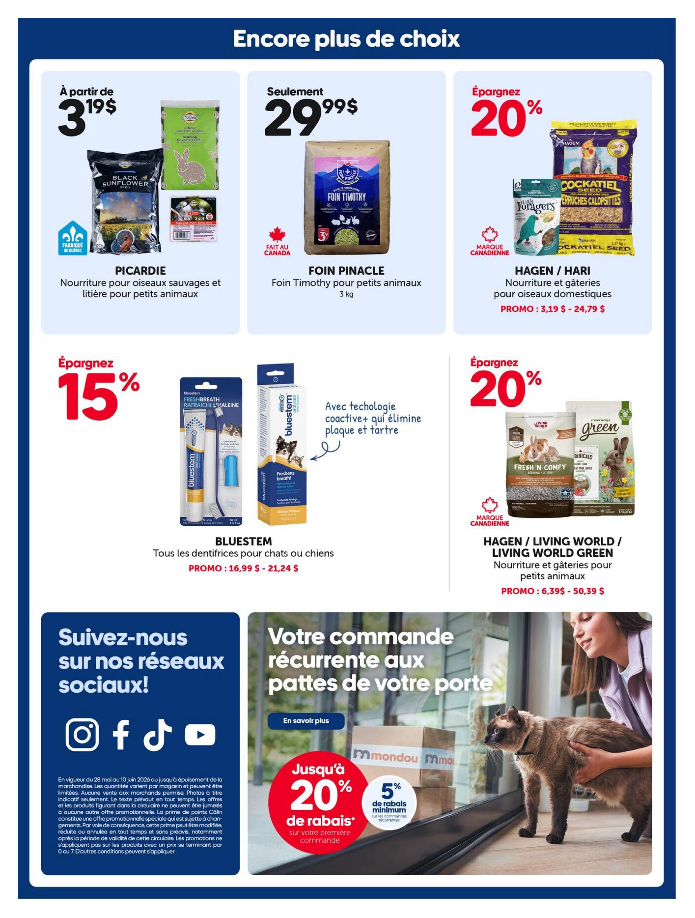 Mondou Flyer May 28 to June 10