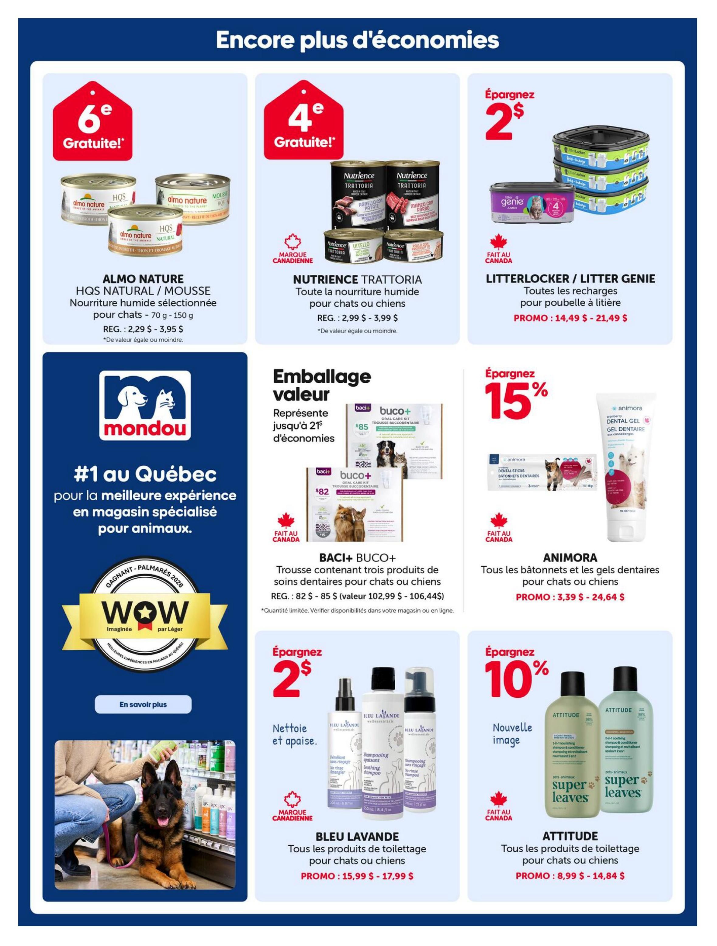 Mondou Flyer May 28 to June 10