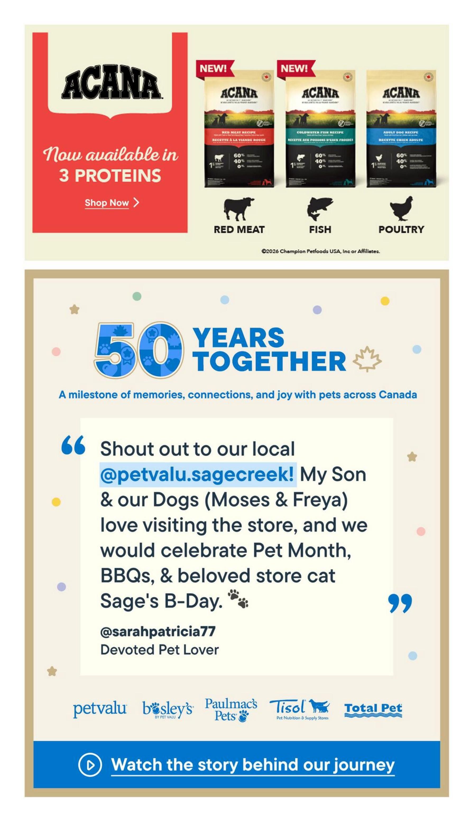 Tisol Pet Nutrition & Supply Stores Flyer May 28 to June 10