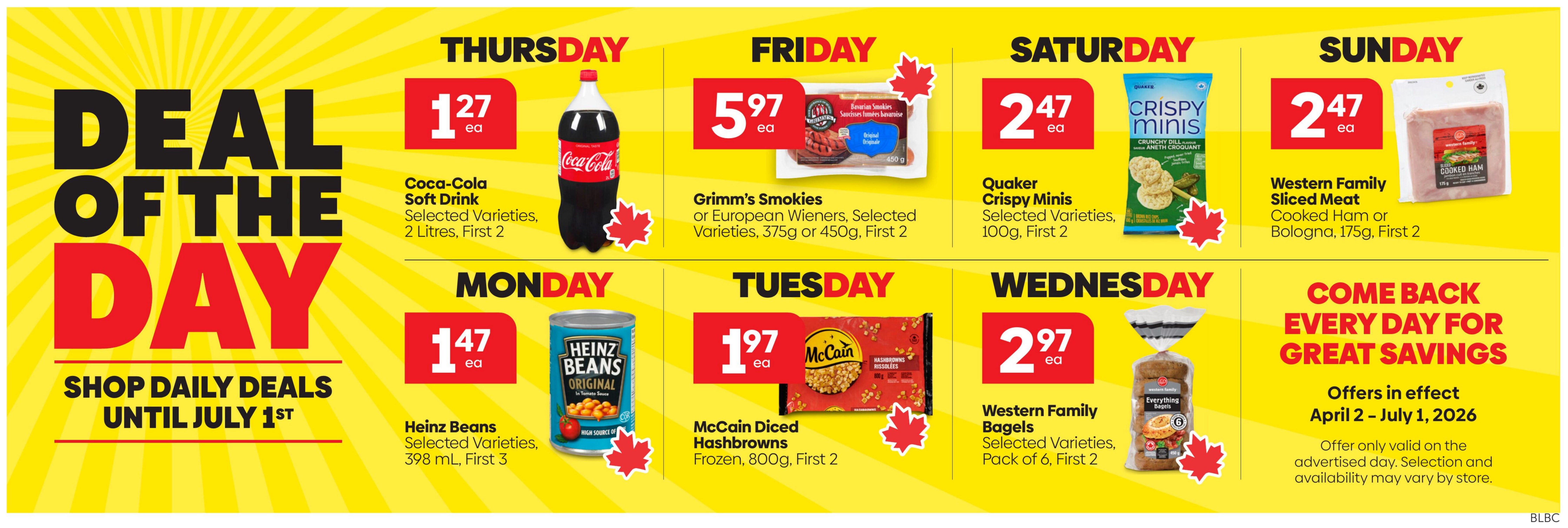 Buy-Low Foods Flyer May 28 to June 3