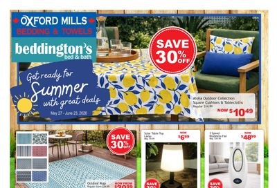 Beddington's Flyer May 27 to June 23