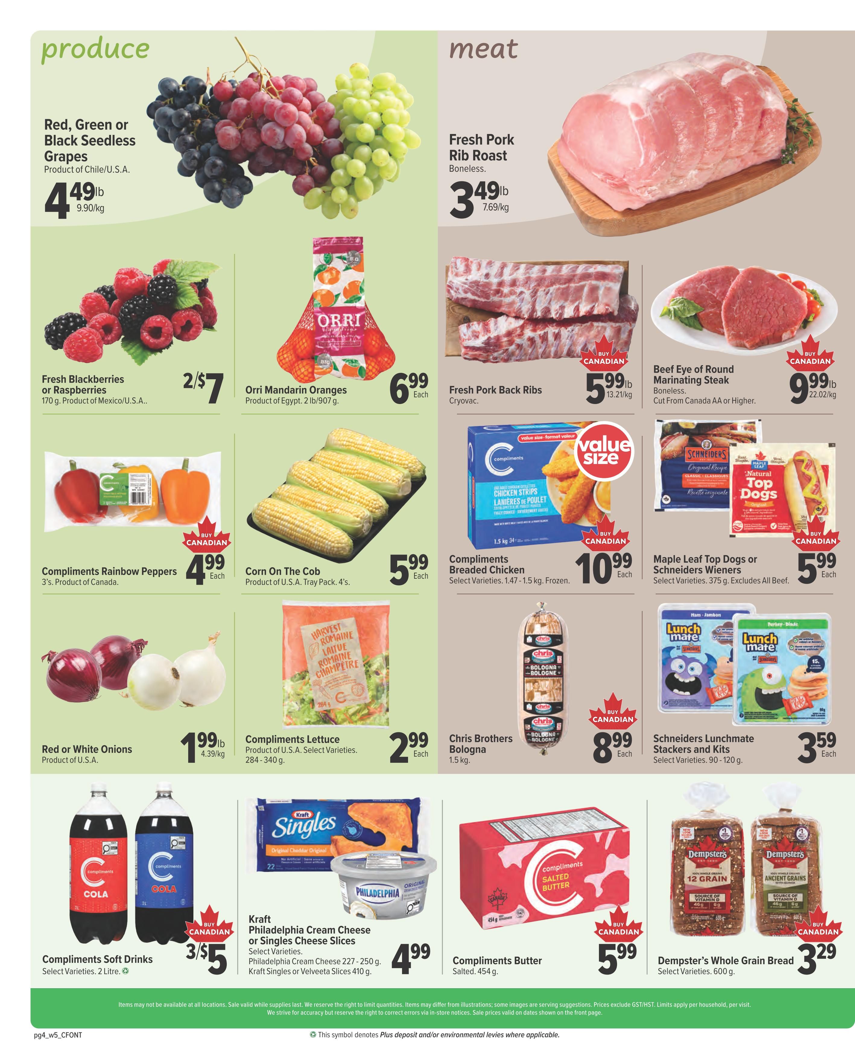 Clover Farm (ON) Flyer May 28 to June 3