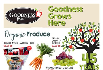Goodness Me Flyer May 27 to June 2