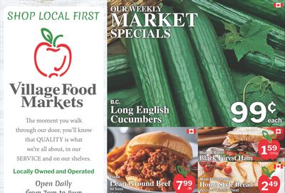 Village Food Markets Flyer May 27 to June 2