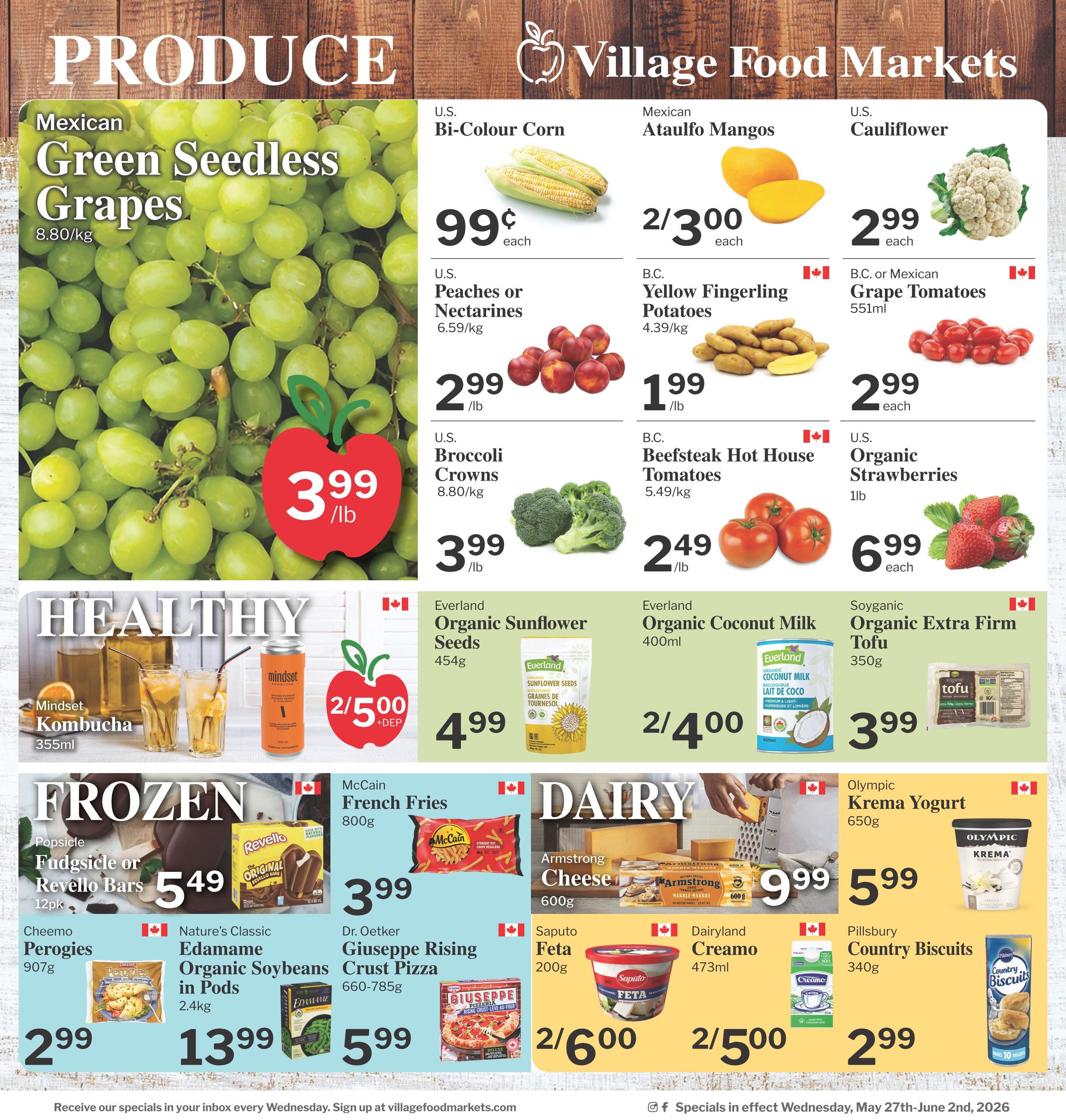 Village Food Markets Flyer May 27 to June 2