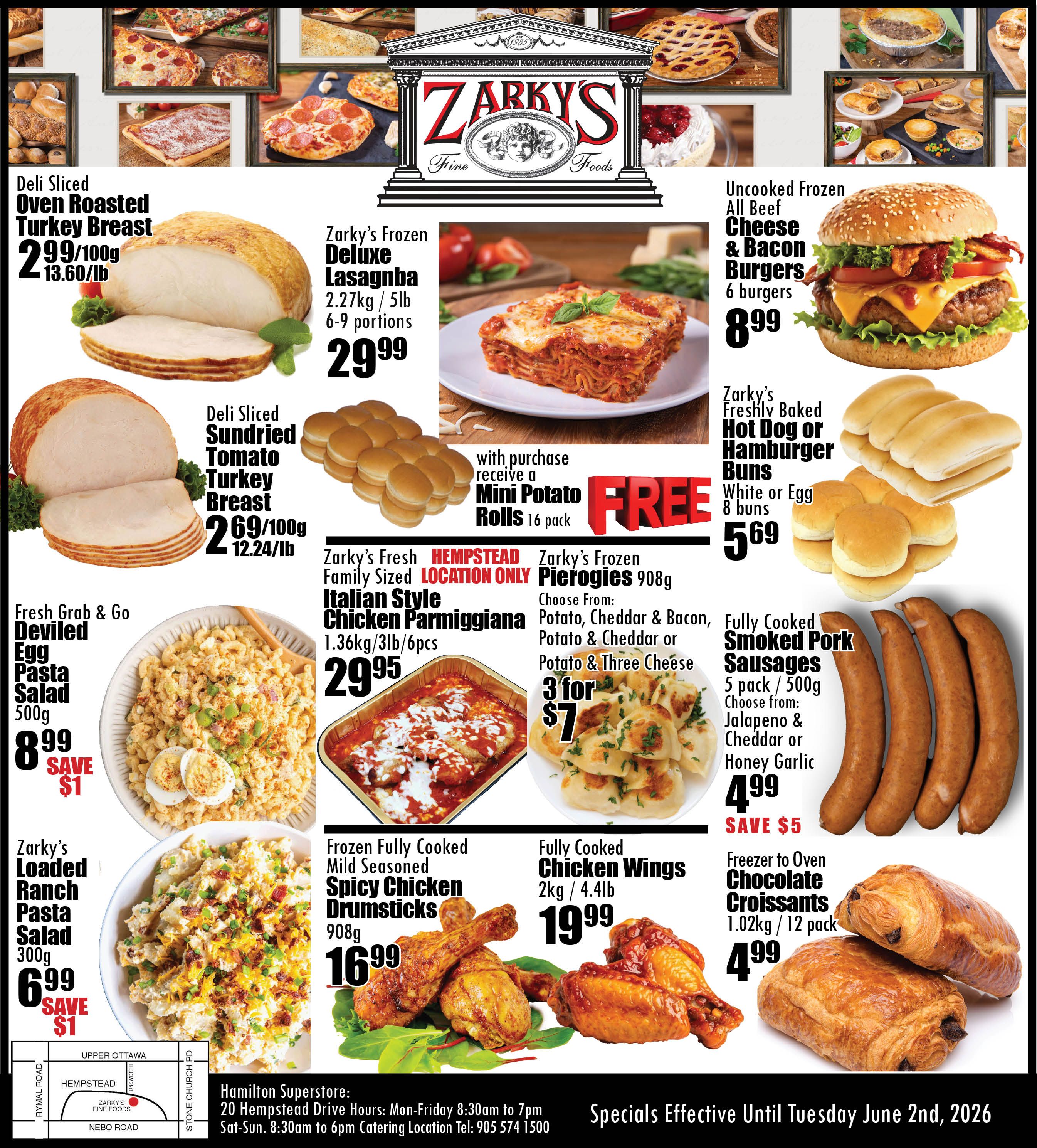 Zarky's Flyer May 27 to June 2